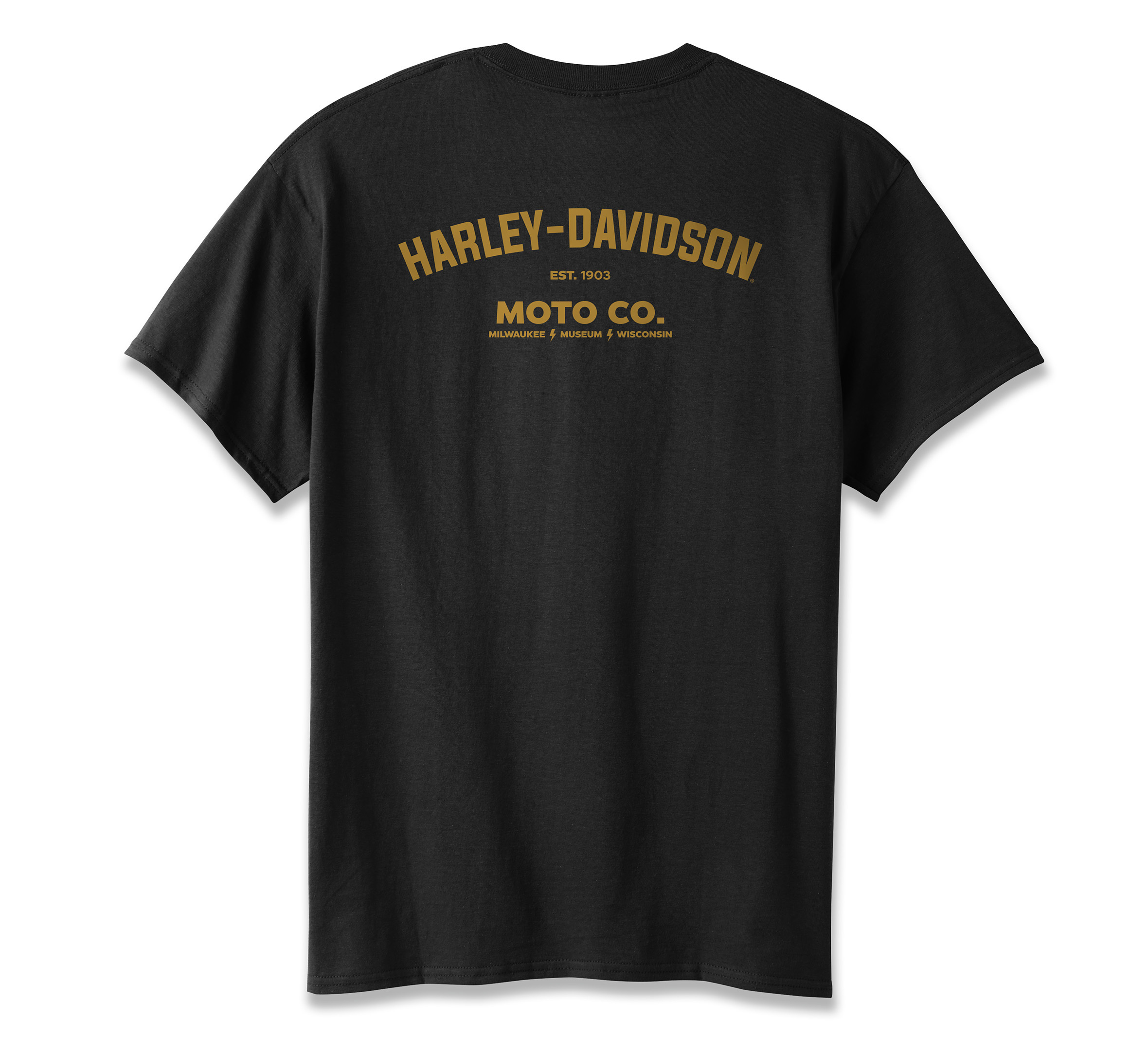 Men's Bar & shield Lightning Bolt Tee