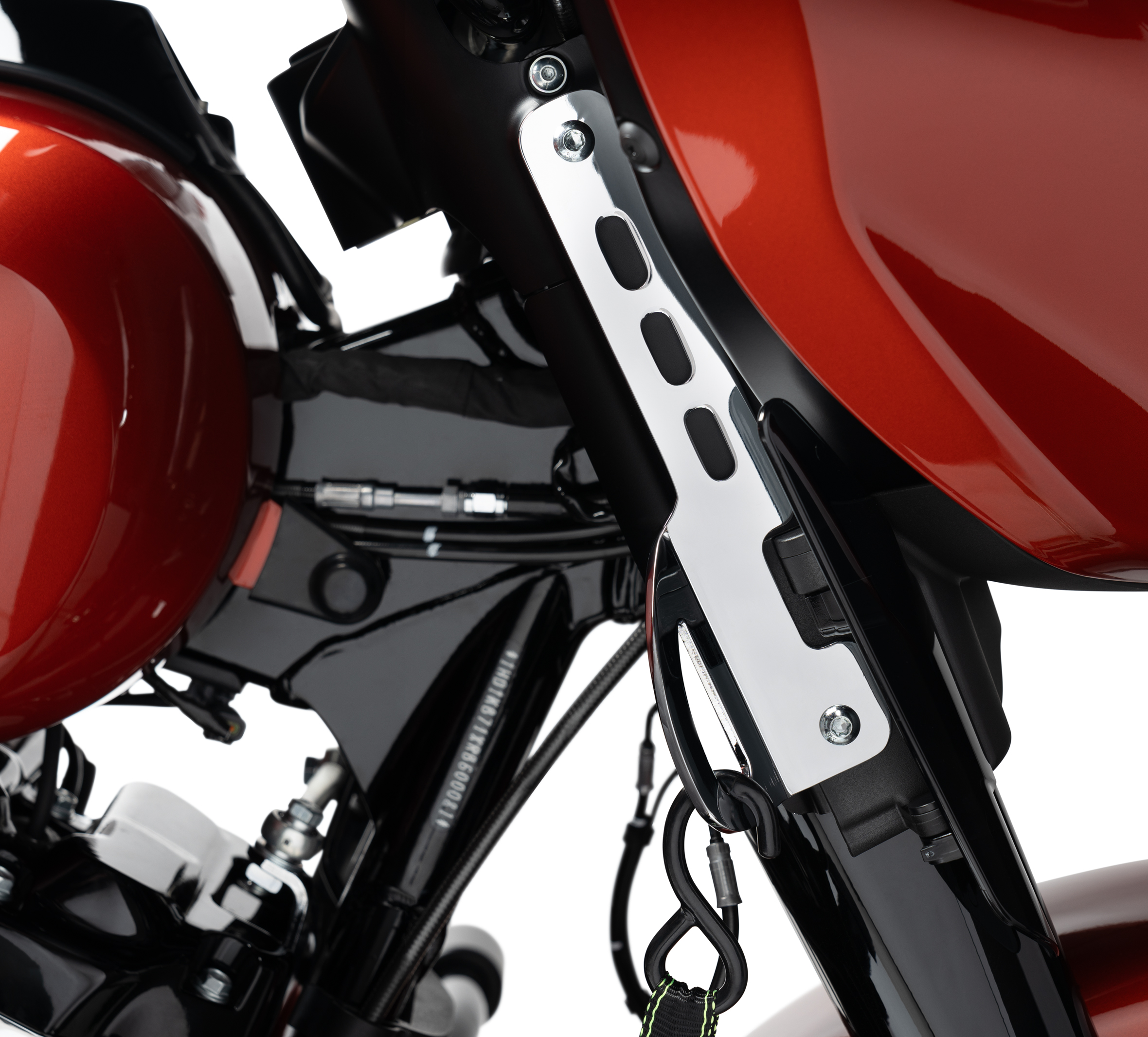 Chrome Tie-Down Brackets