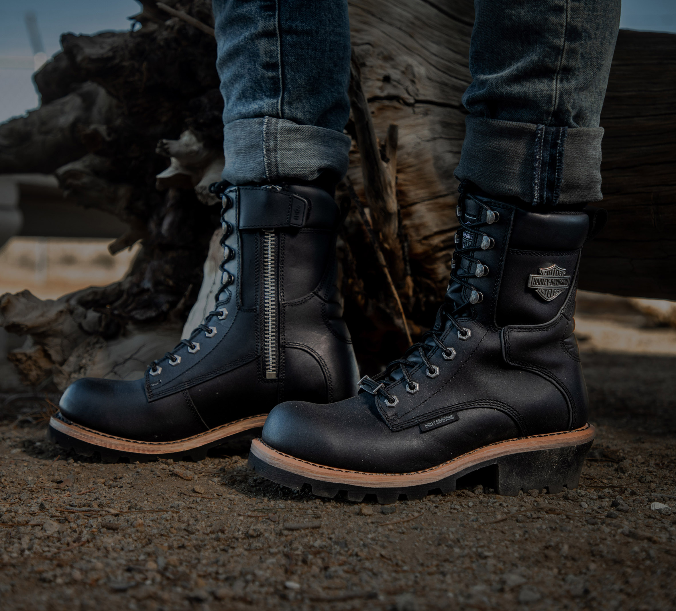 Men's Tyson Leather Riding Boots