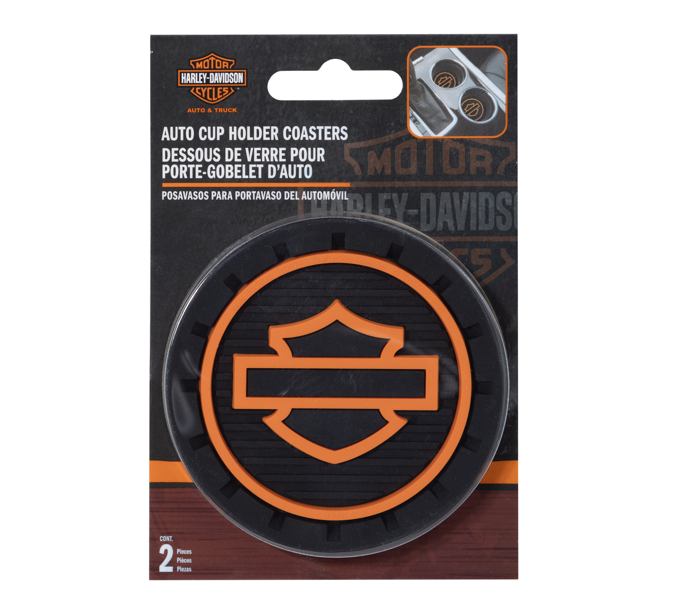 Silhouette Auto Coaster 2 Pack
