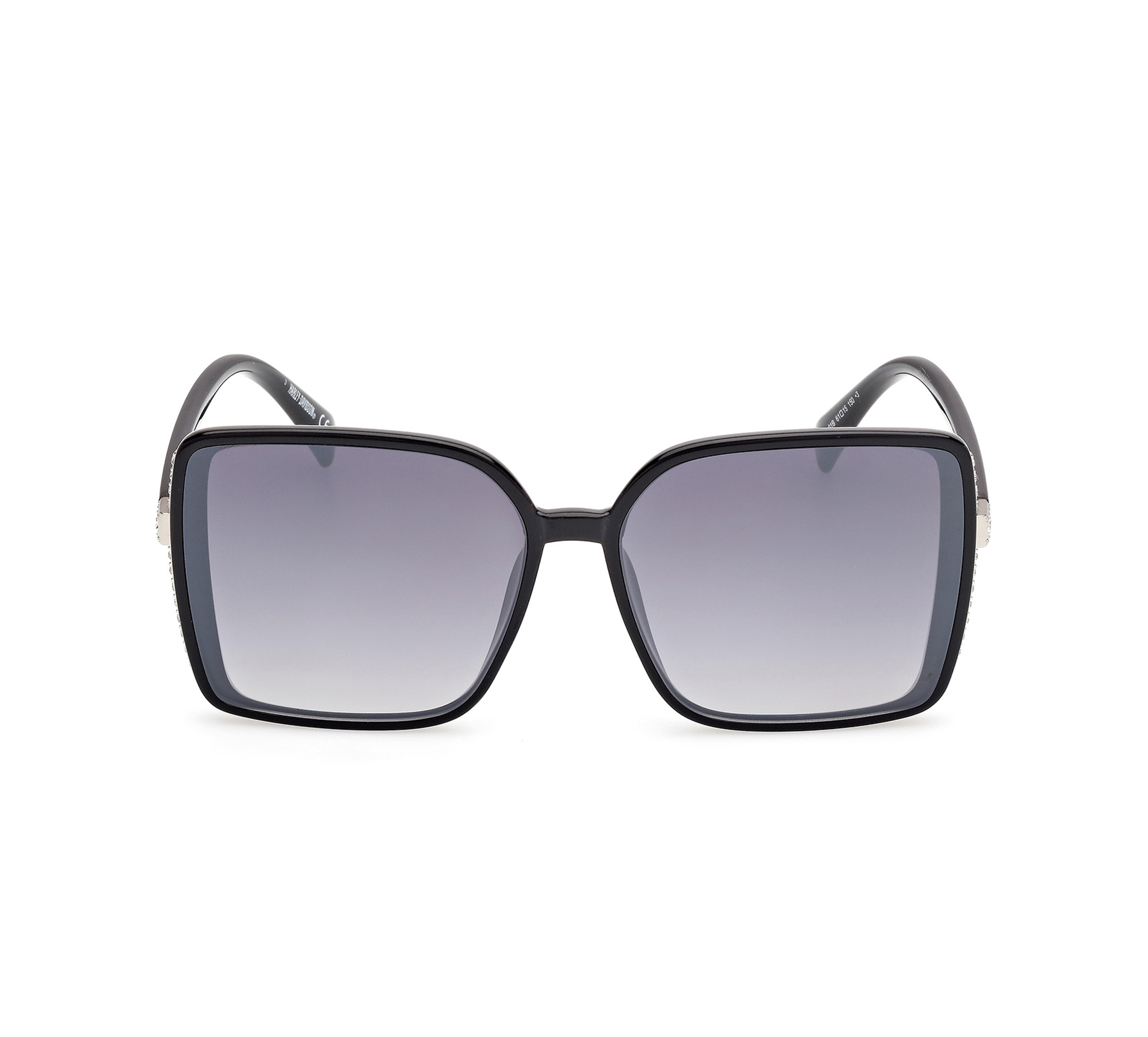 Oversized square glam sunglasses