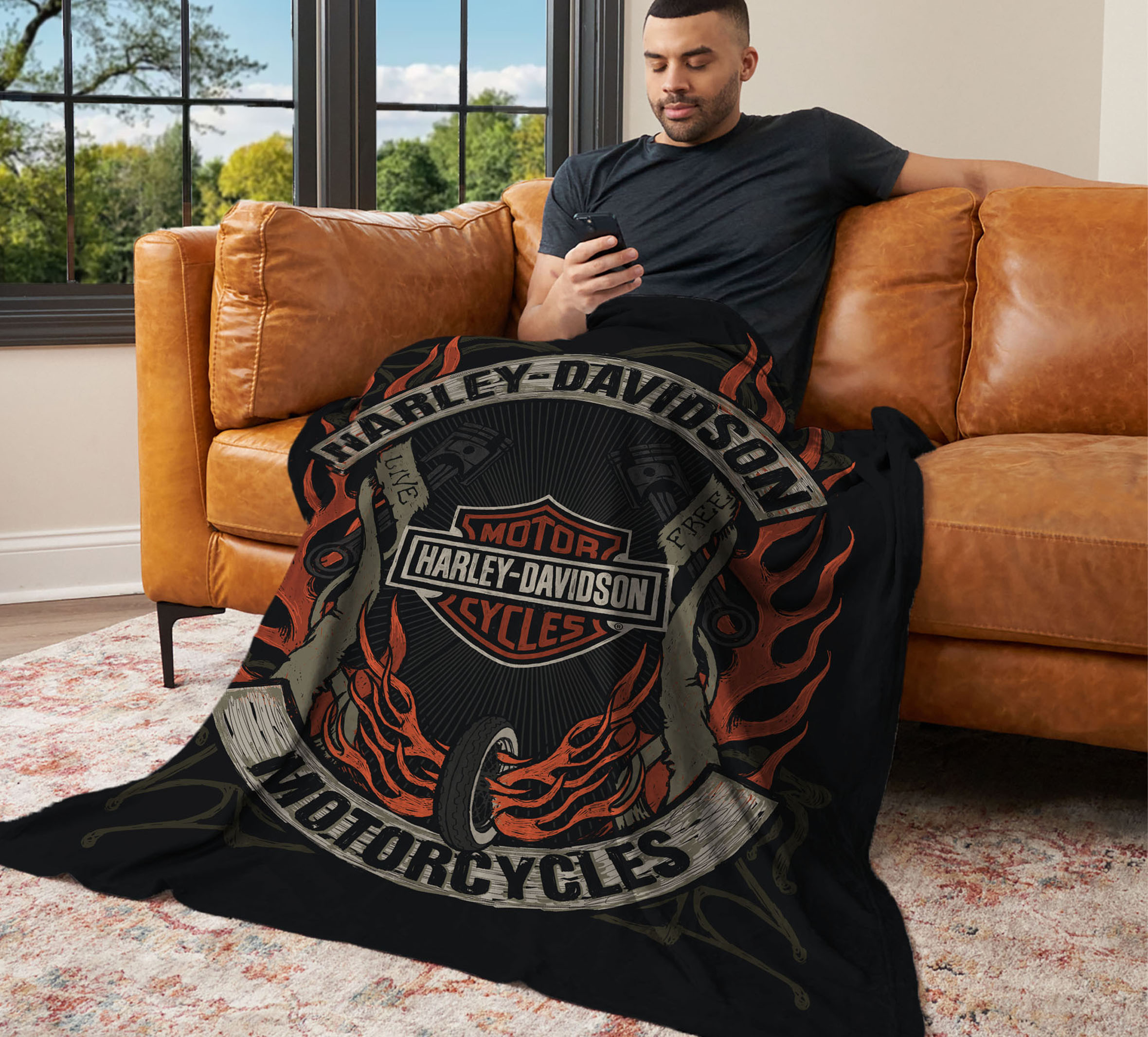 Outlaw Silk Touch Throw Blanket