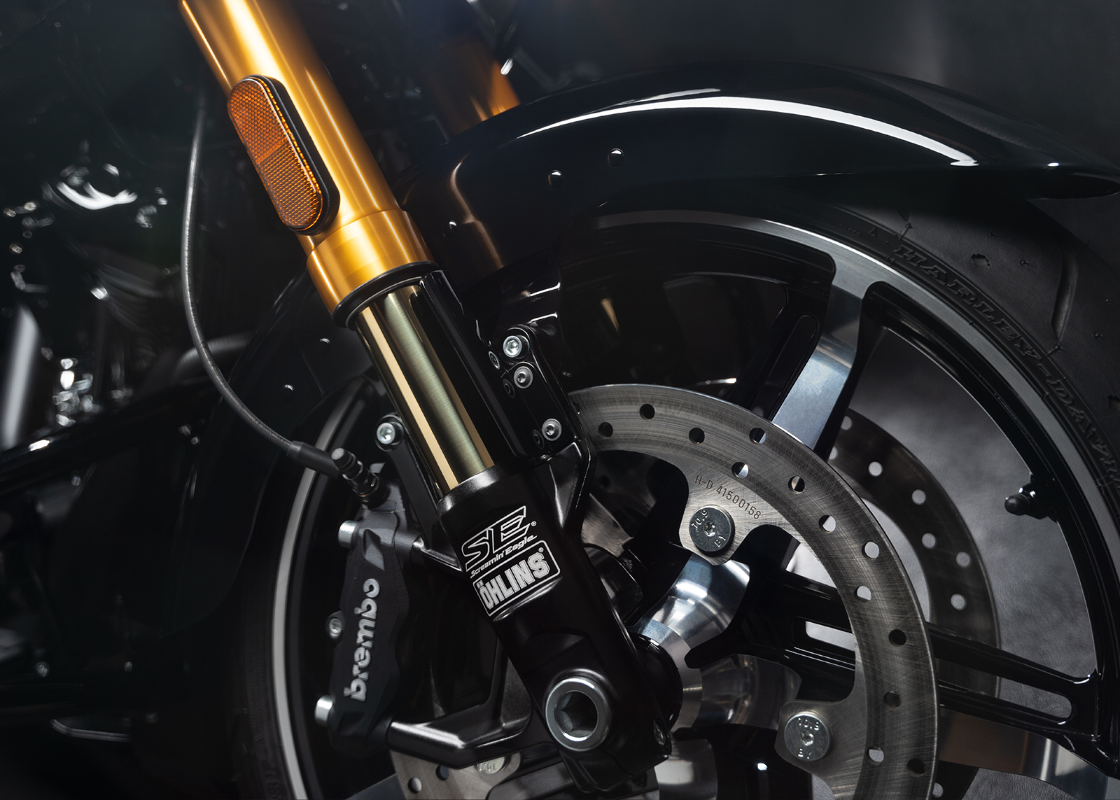 Suspension Screamin’ Eagle x Ohlins