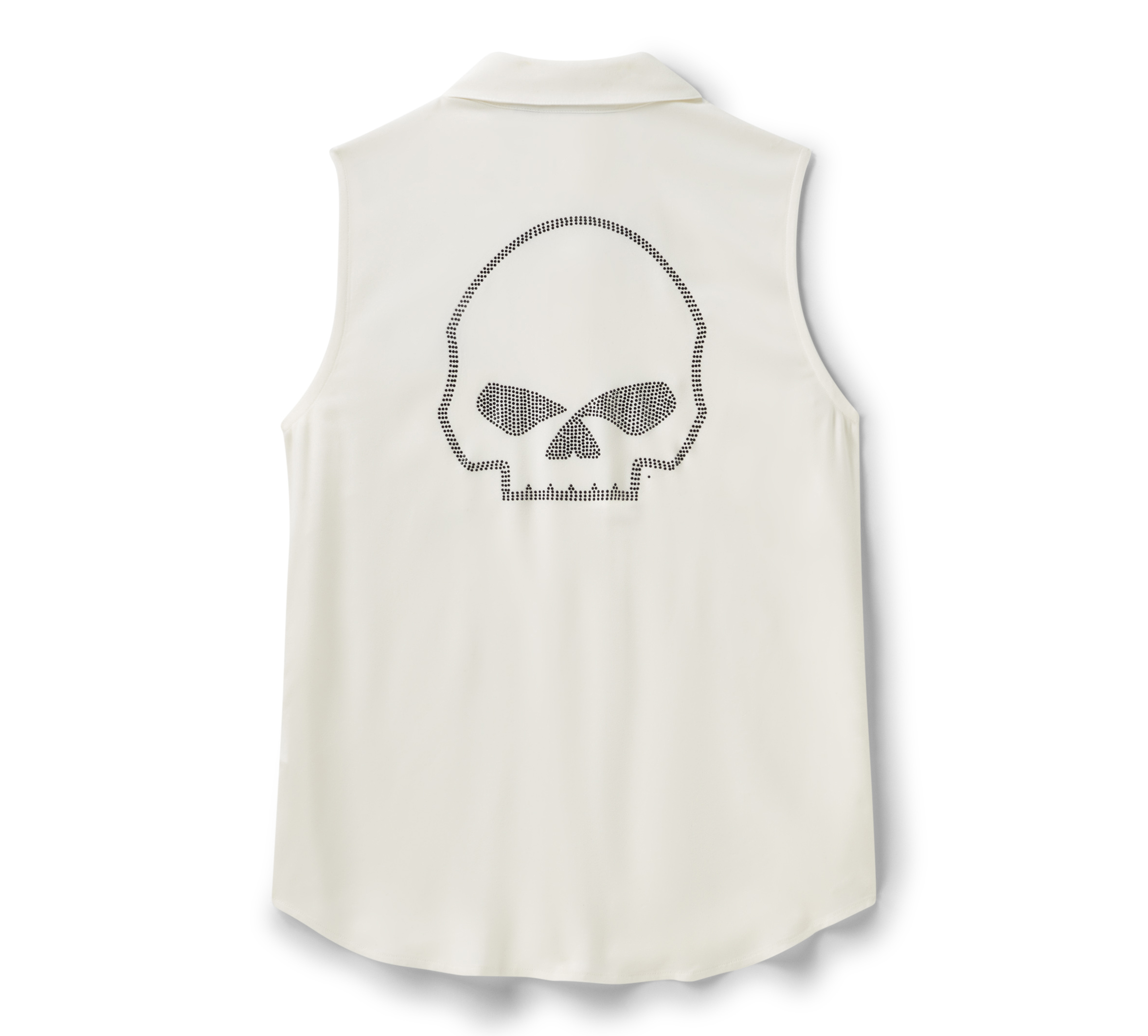 ハーレーダビッドソン Women's Willie G Skull Bling Sleeveless Woven | Harley-Davidson USA