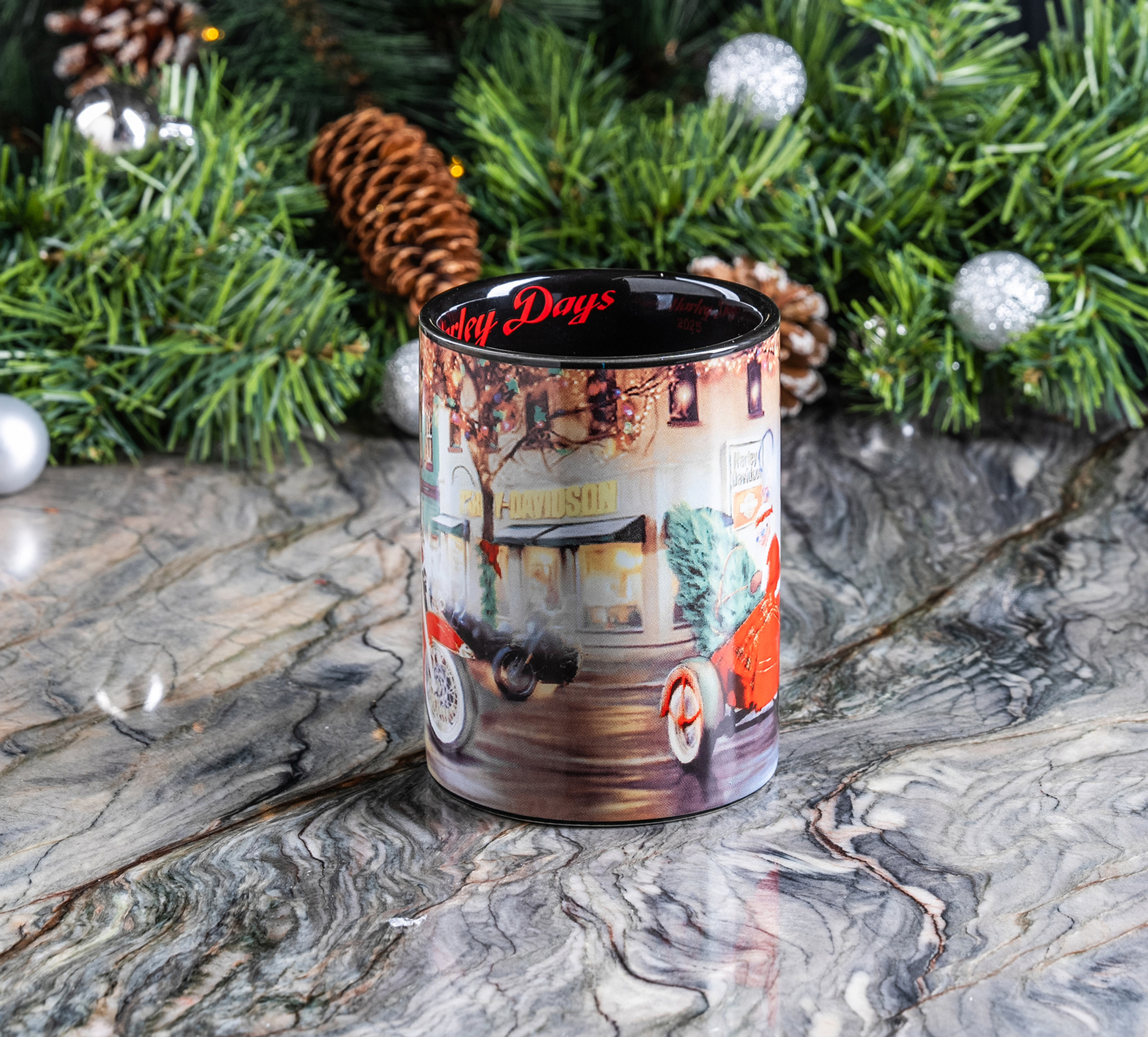 2025 Biker Santa Mug