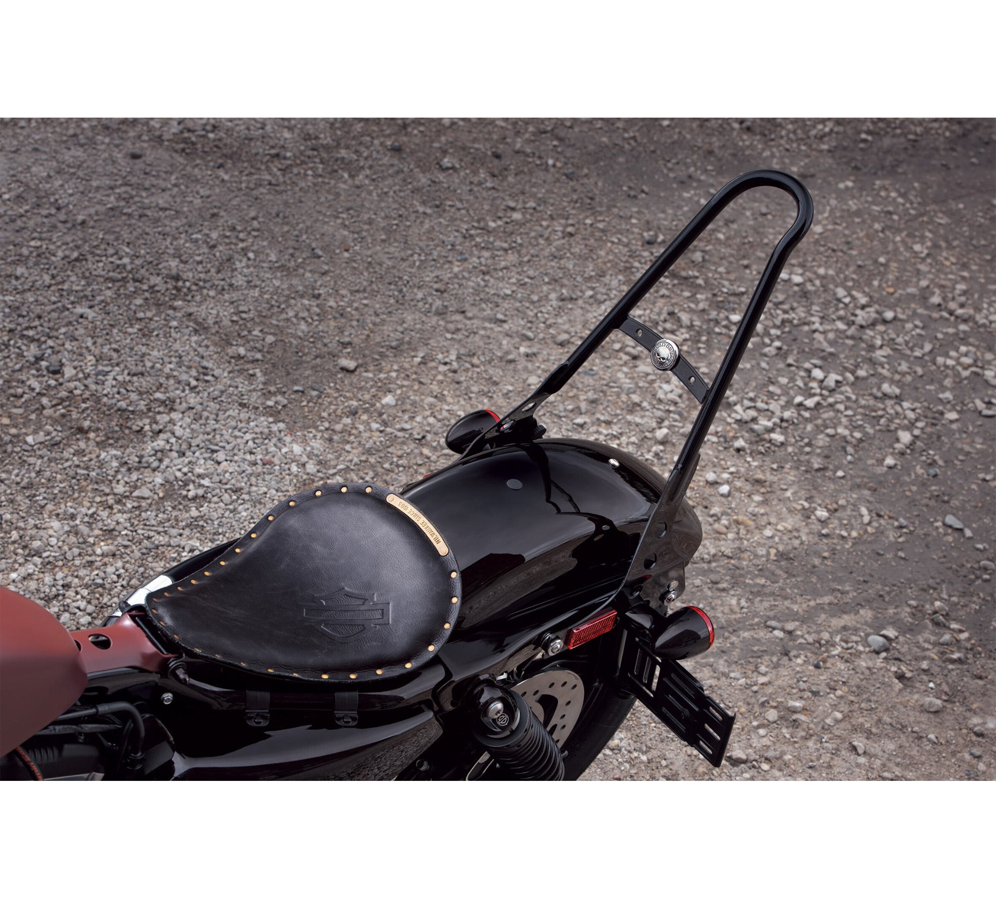 One-Piece H-D Detachables Sissy Bar Upright