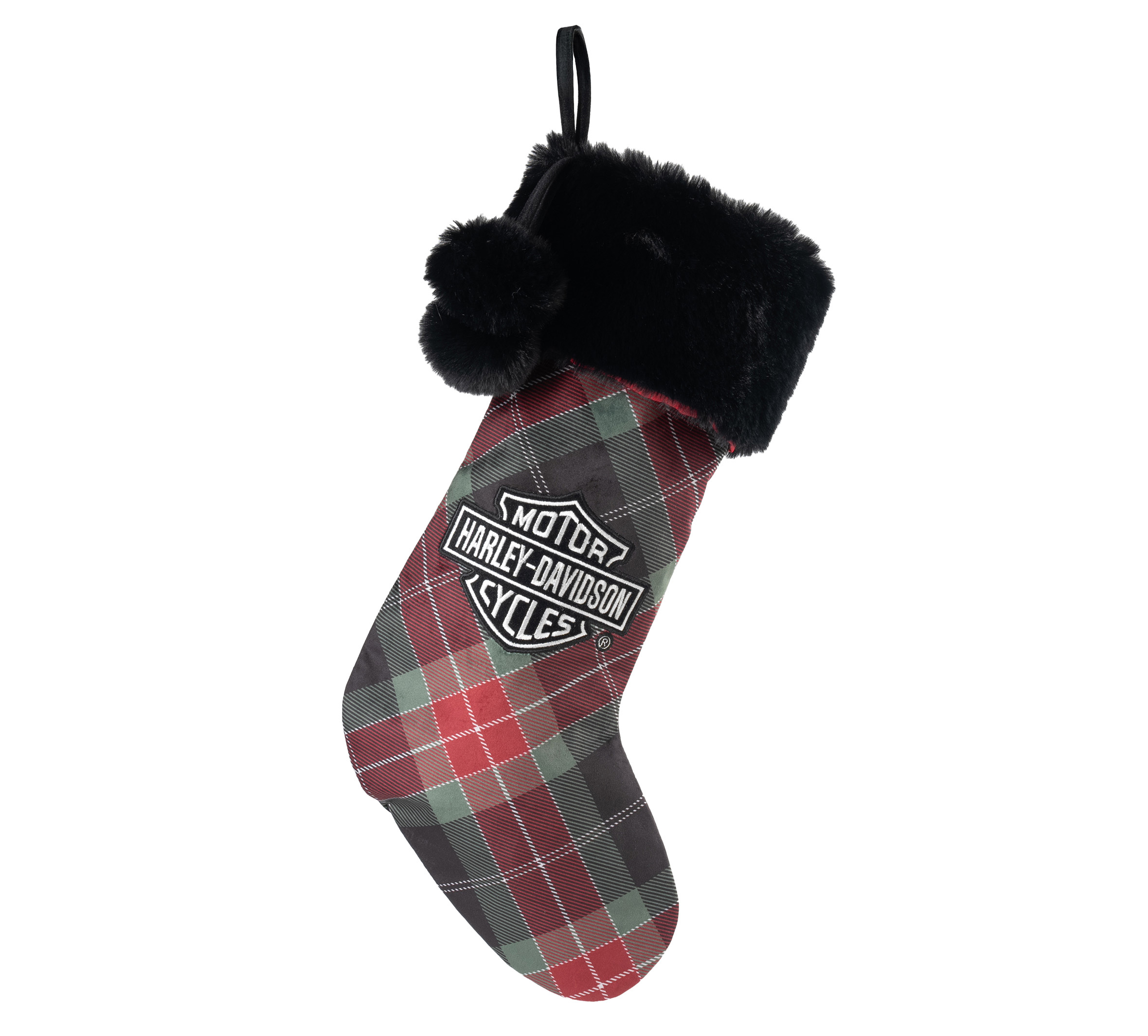 Holiday Plaid Stocking