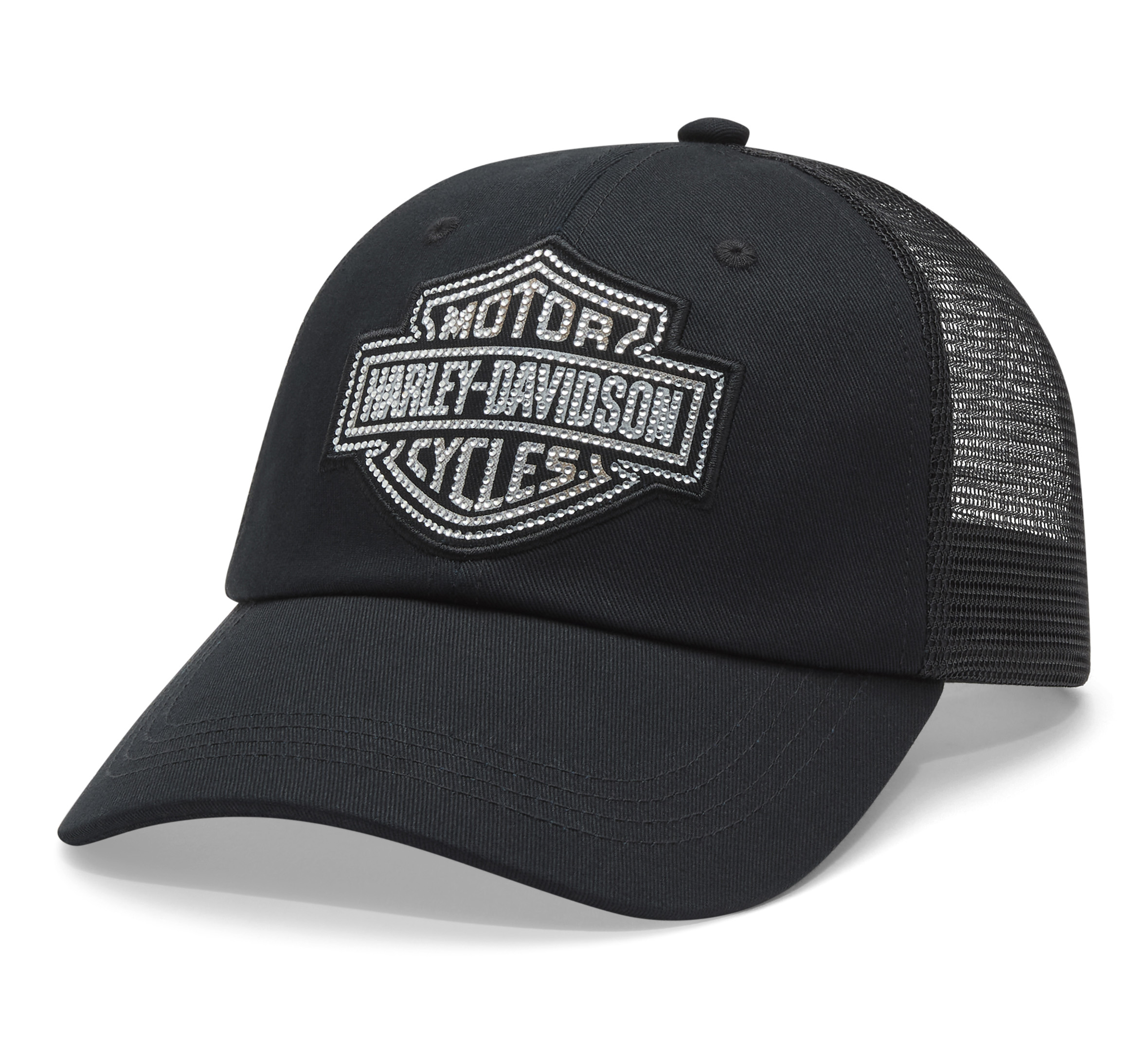 Women's Bling Bar & Shield Trucker Cap | Harley-Davidson USA