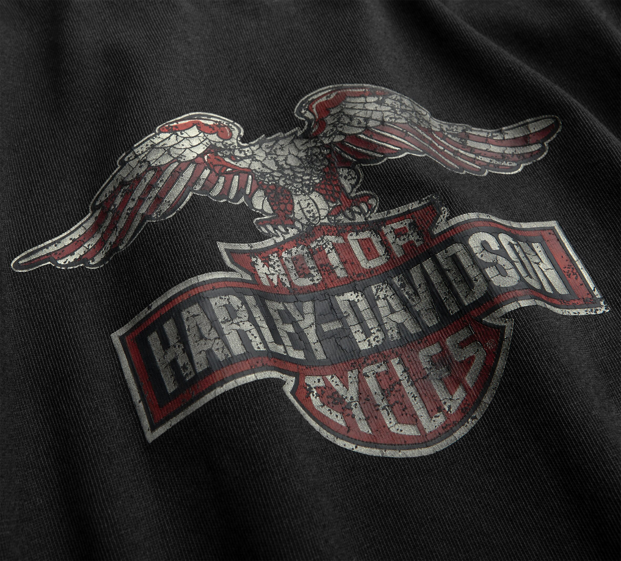 Women's Distressed Eagle Logo Tee