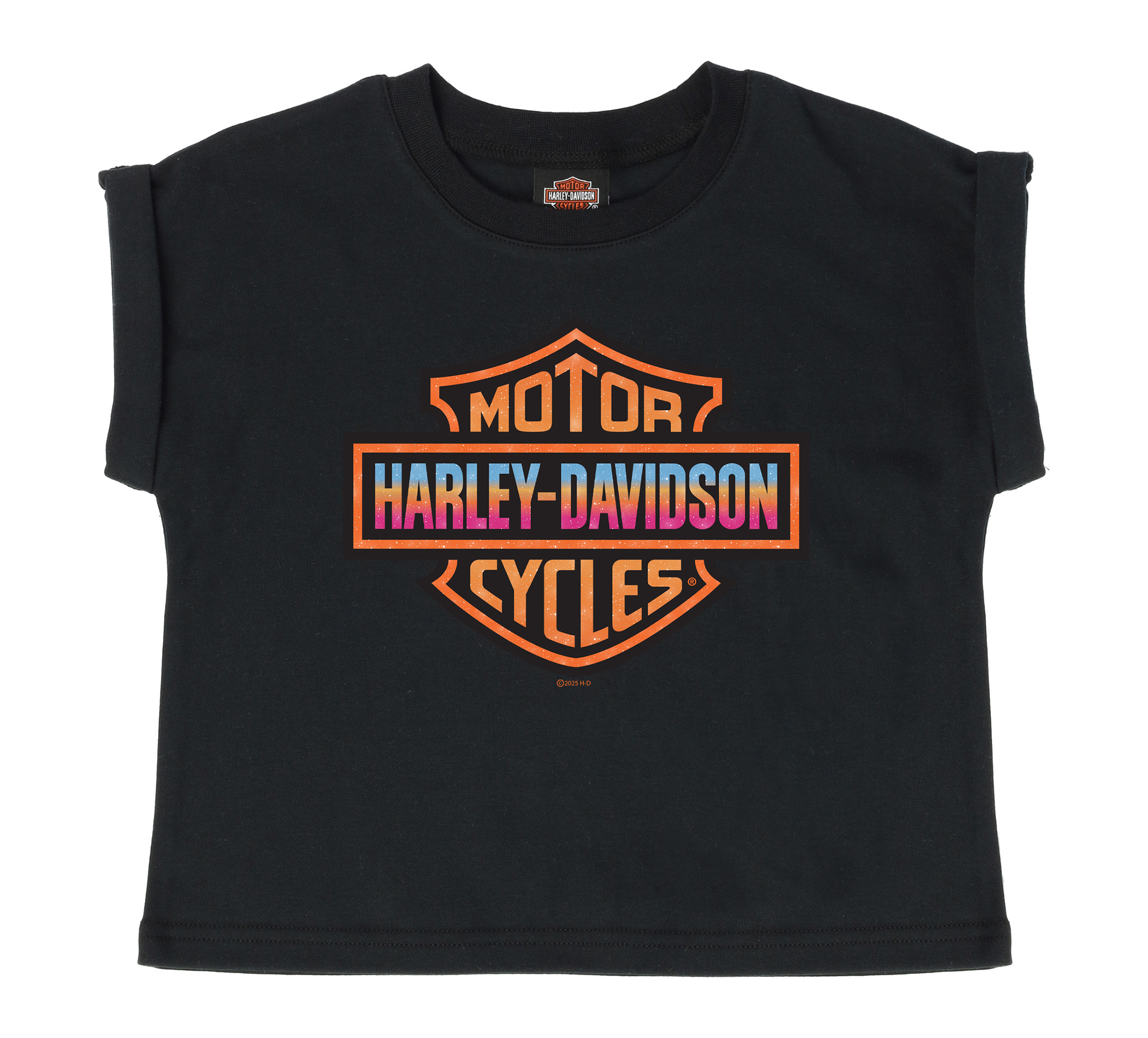 Toddler Girls Short Sleeve Boxy Tee