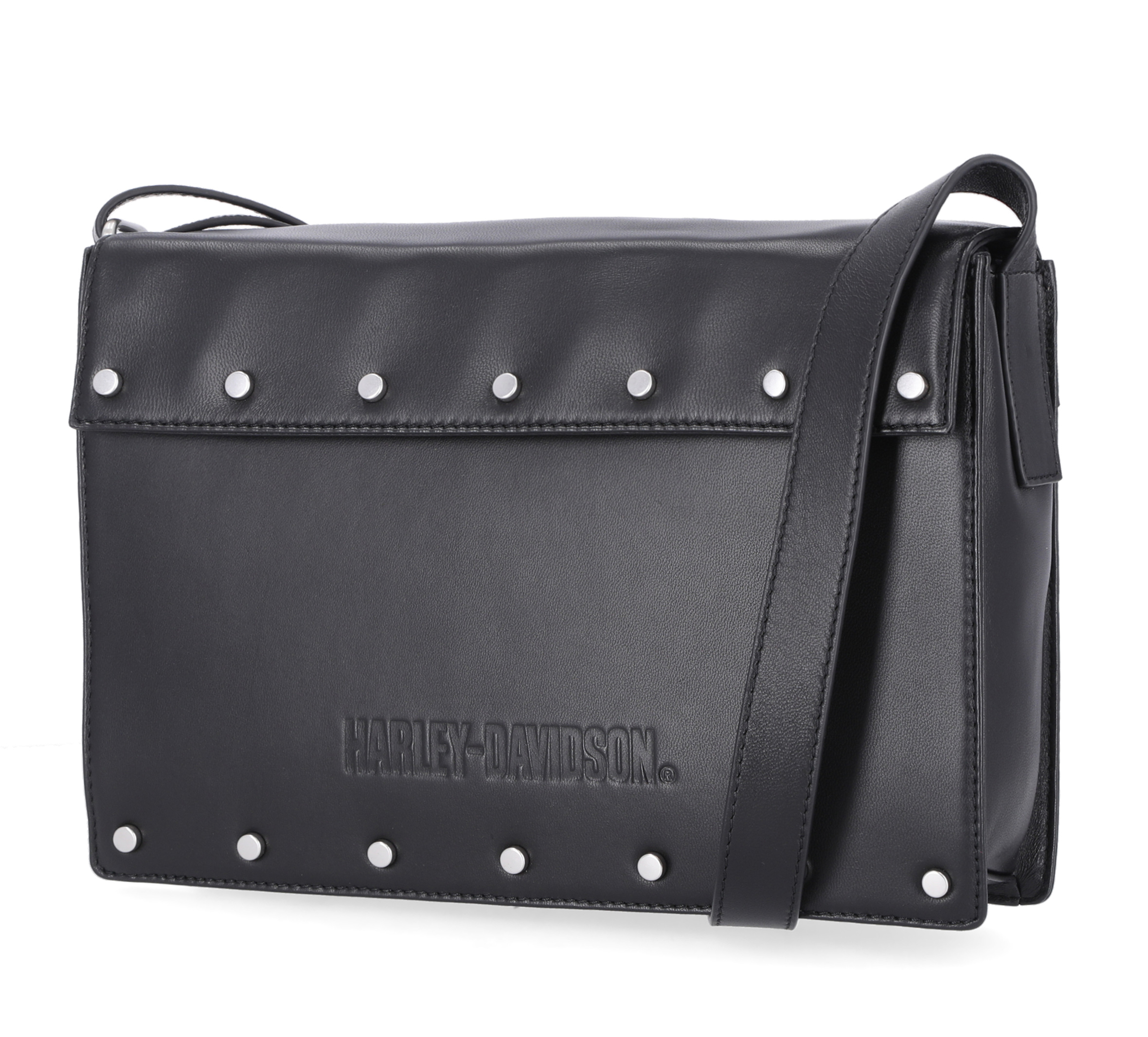 Women's Flat Stud Flap Bag