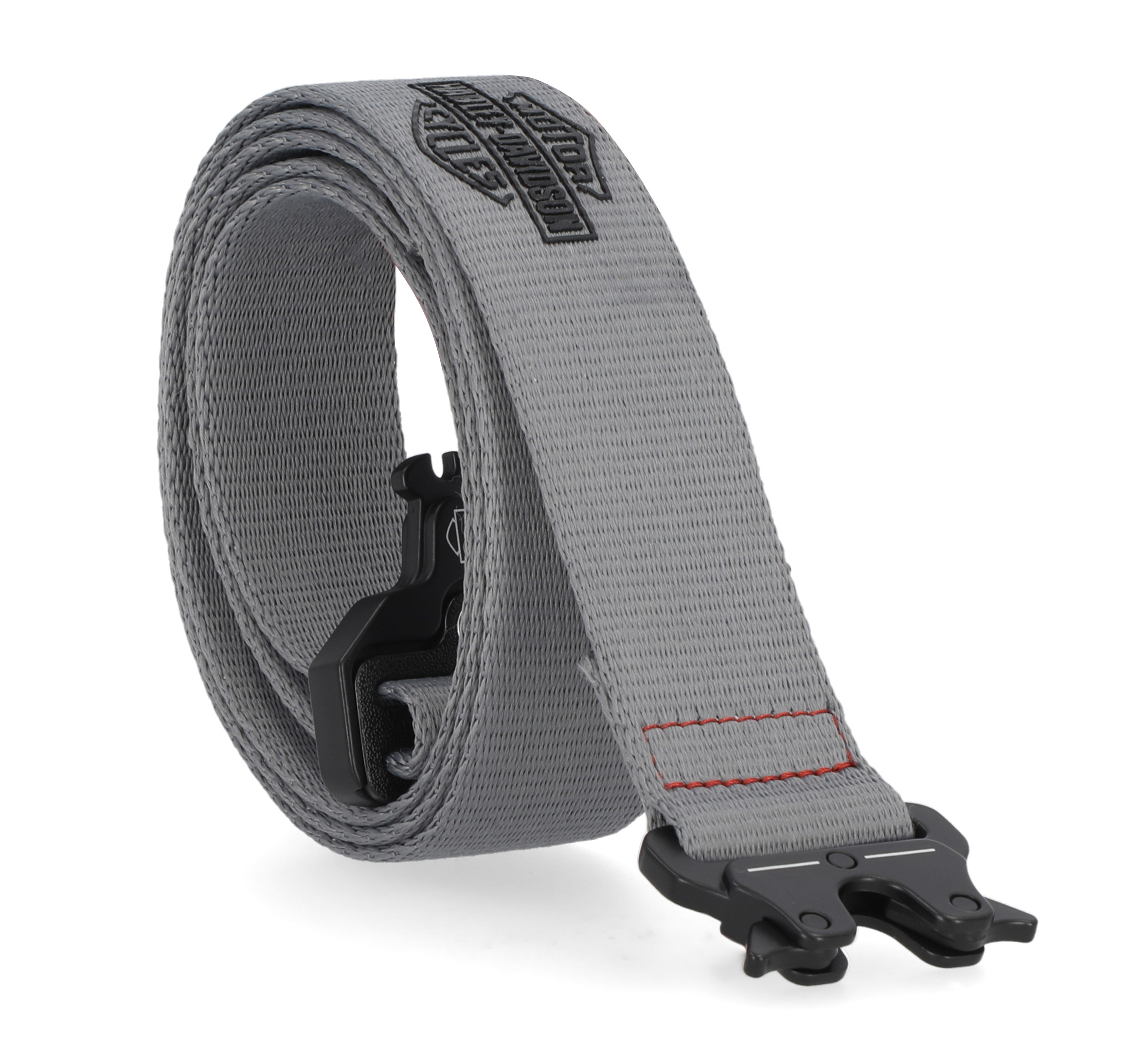 Men's Tactical Rubber Patch Grey Belt