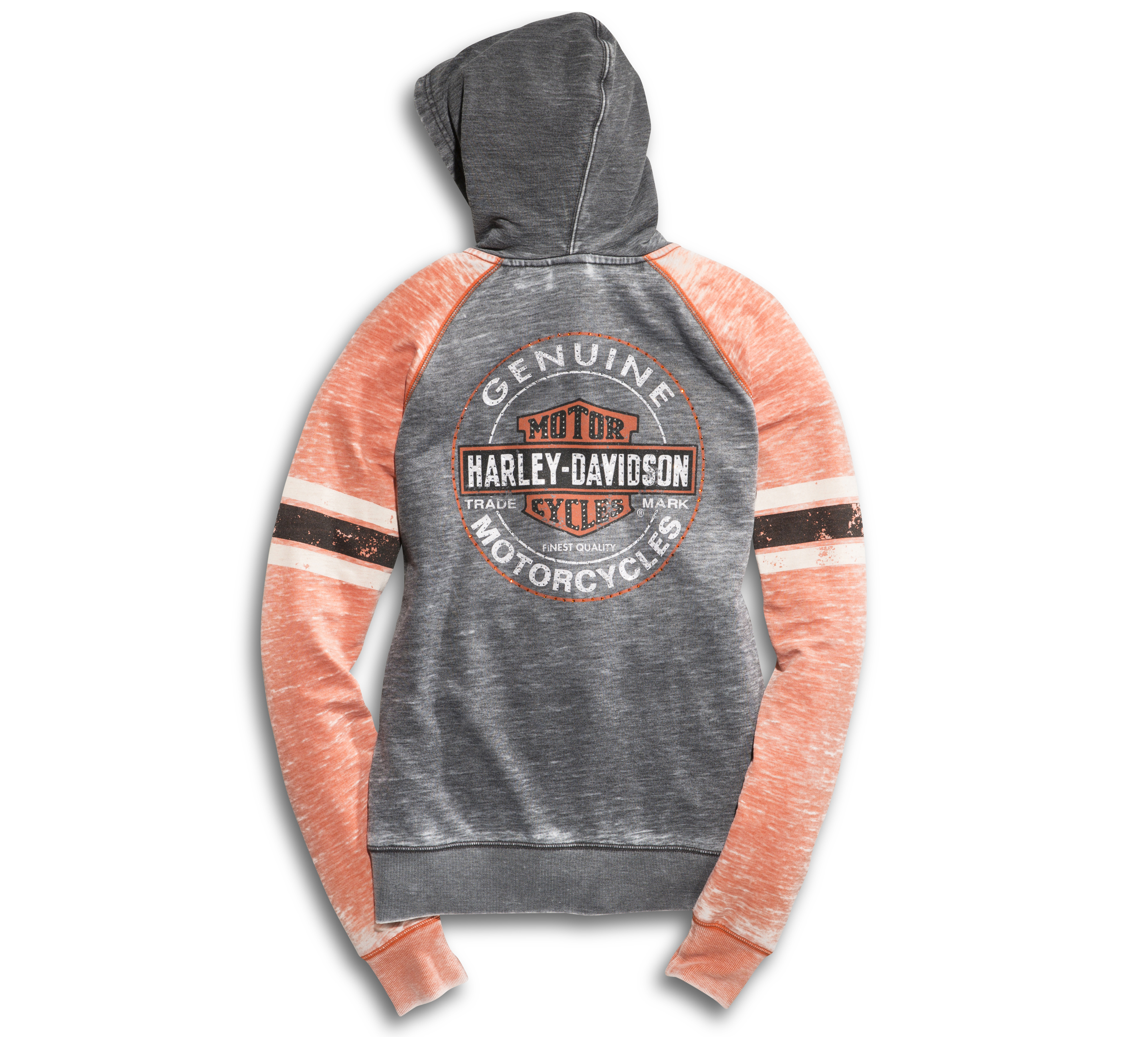 Women's Genuine Oil Can Burnout Hoodie