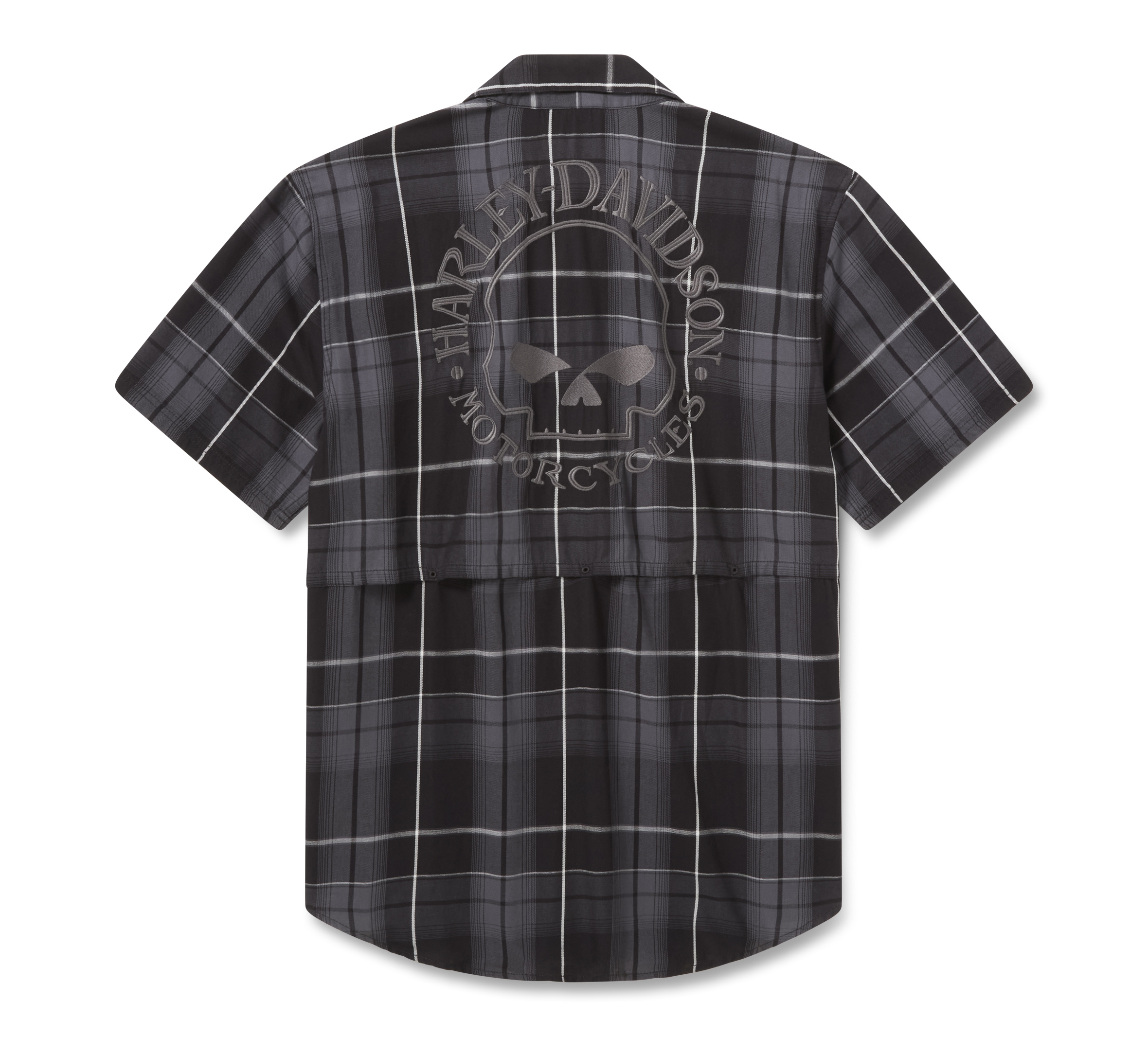 Men's Willie G Skull Vented Stretch Comfort Shirt | Harley