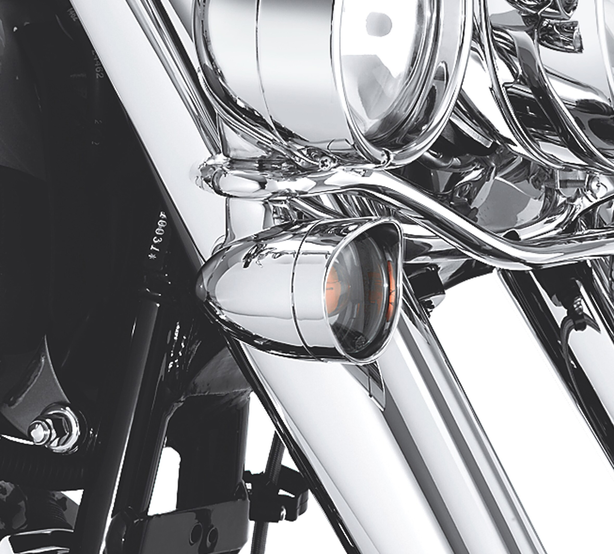 Front Turn Signal Visor Kit