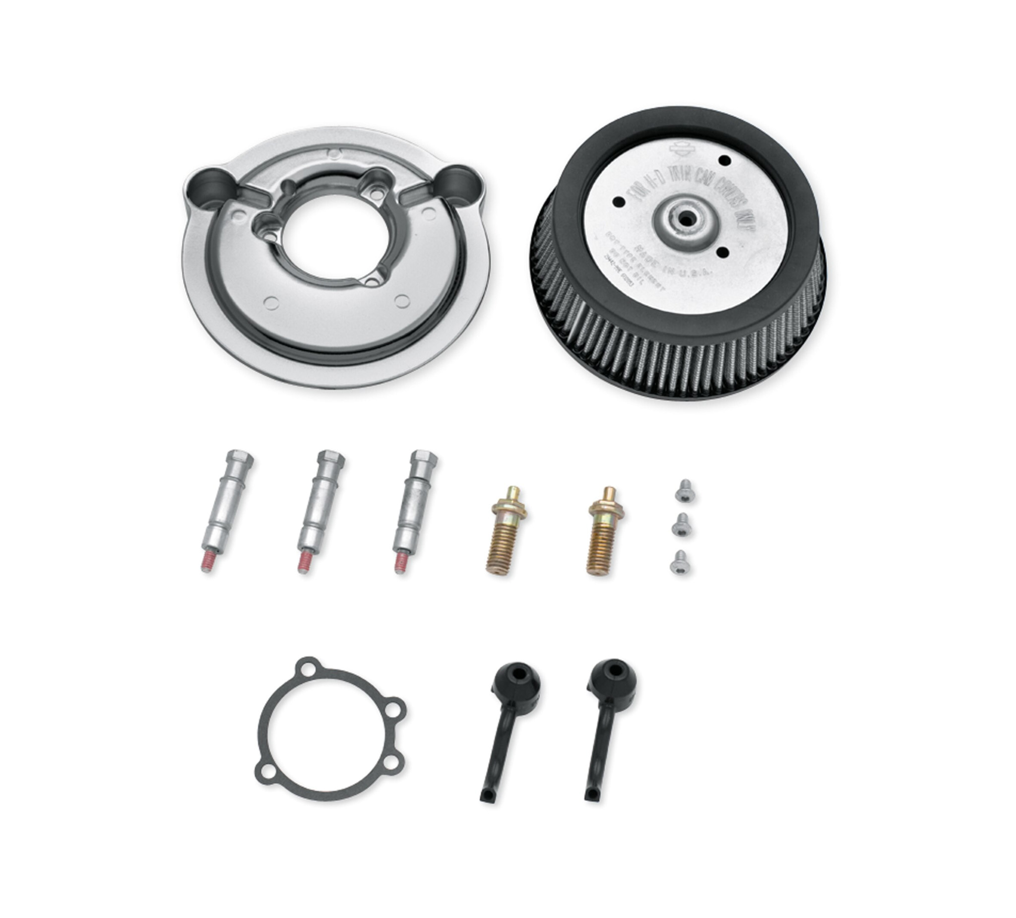 Screamin' Eagle Round Sportster High-Flow Air Cleaner Kit