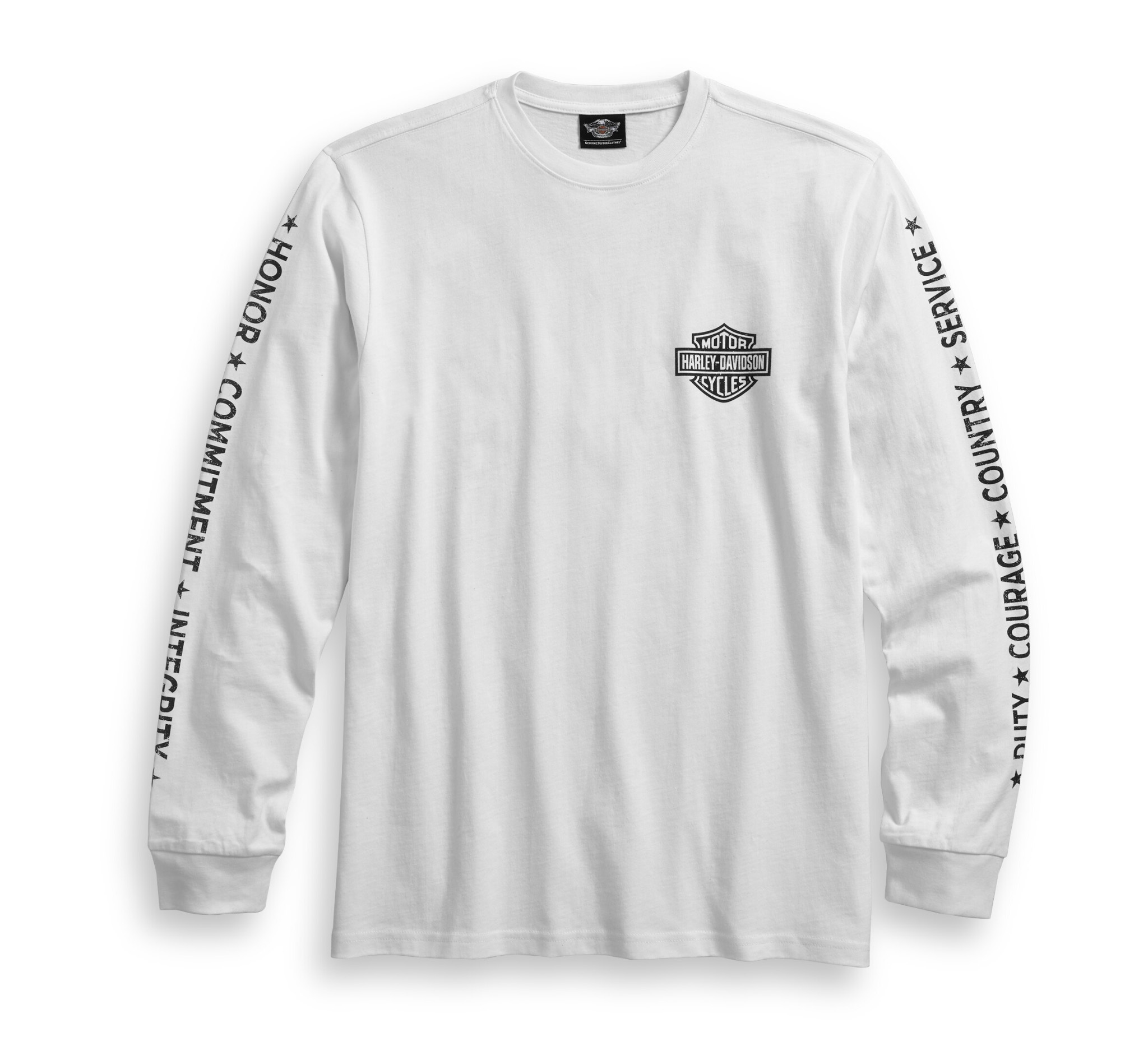 Men's Harley-Davidson Wounded Warrior Project Long Sleeve Stars & Stripes Tee