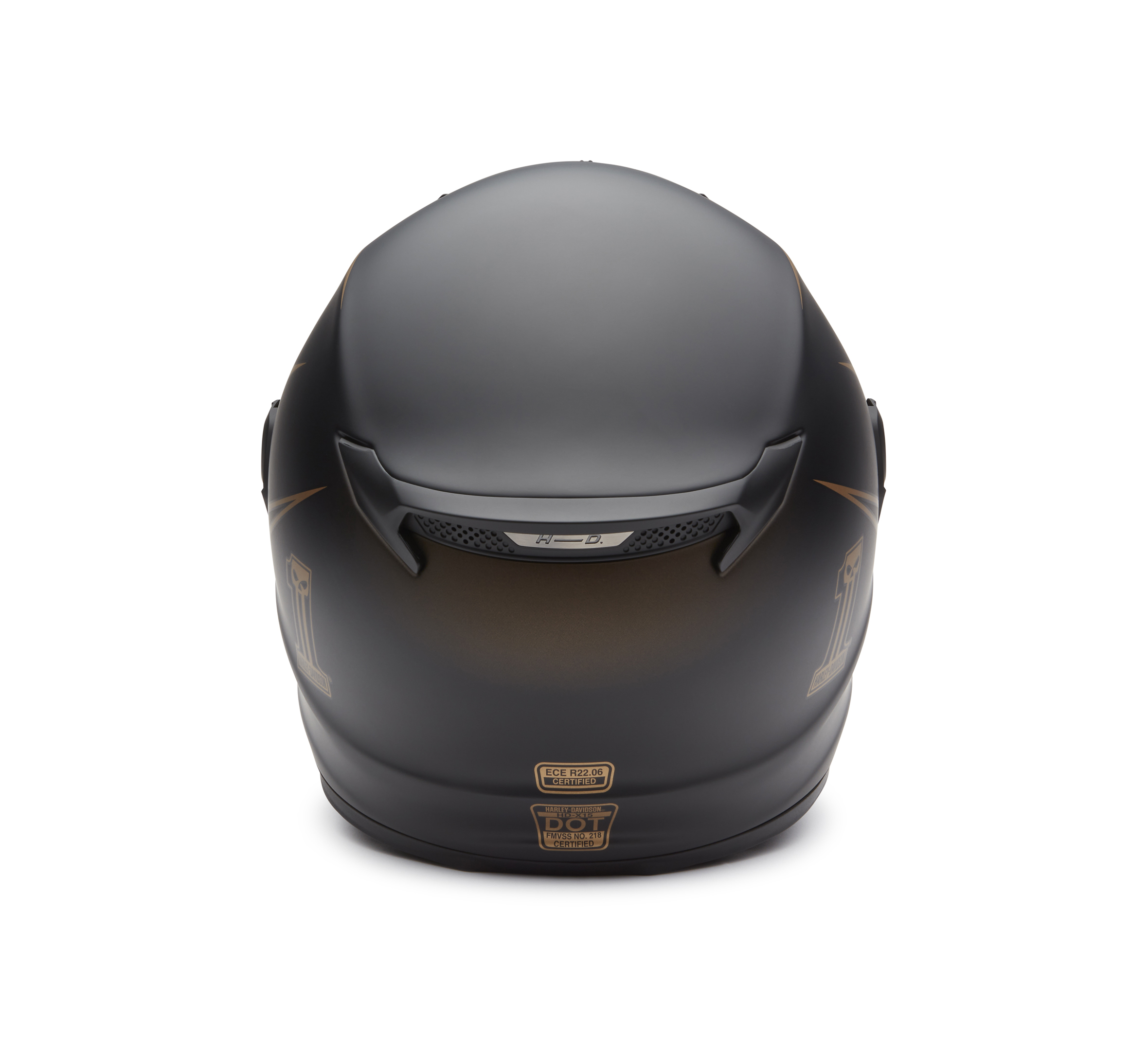Willie G Dark Custom Division X15 Full Face Helmet | Harley