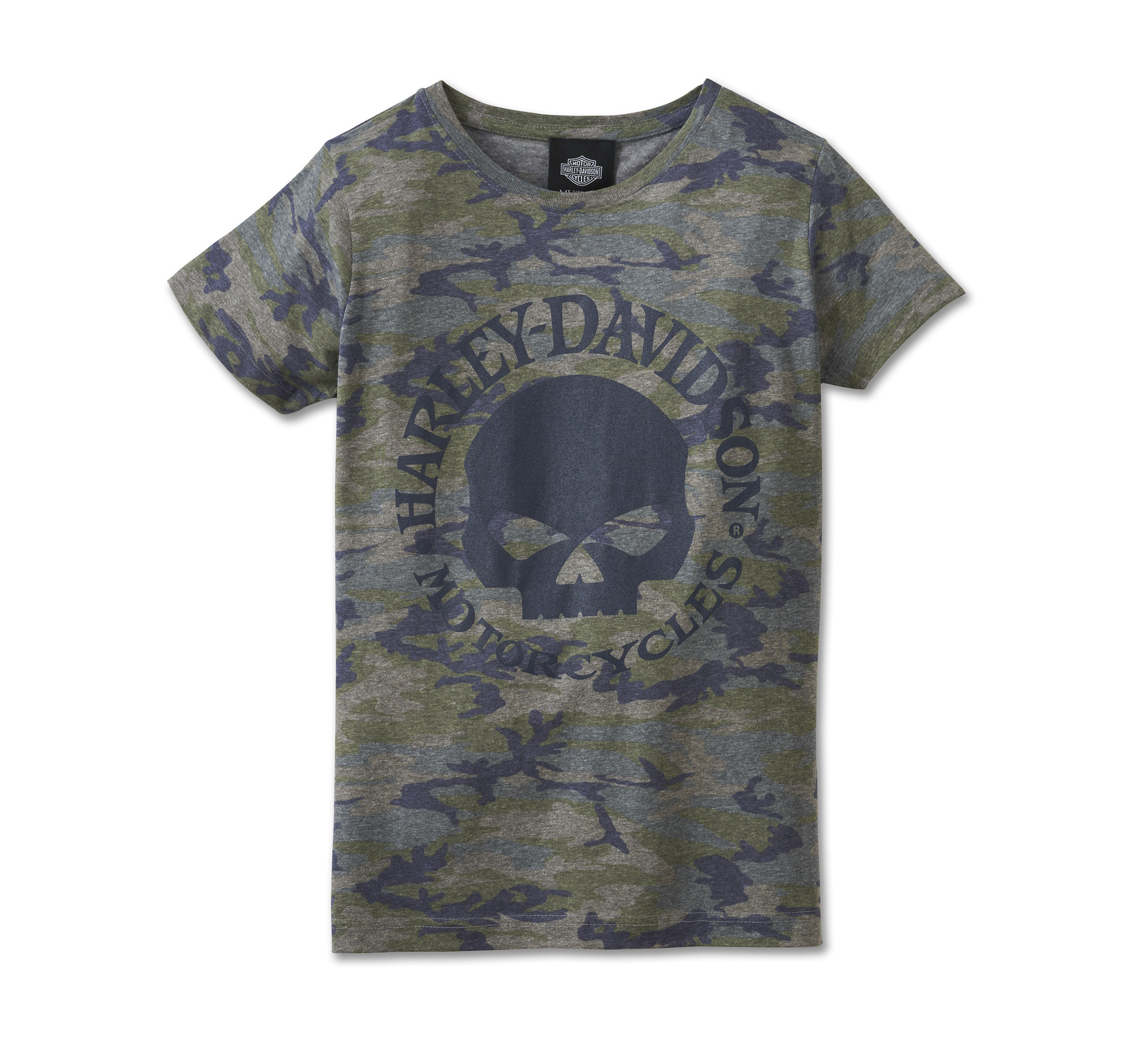Women's Willie G Skull Camo Tee