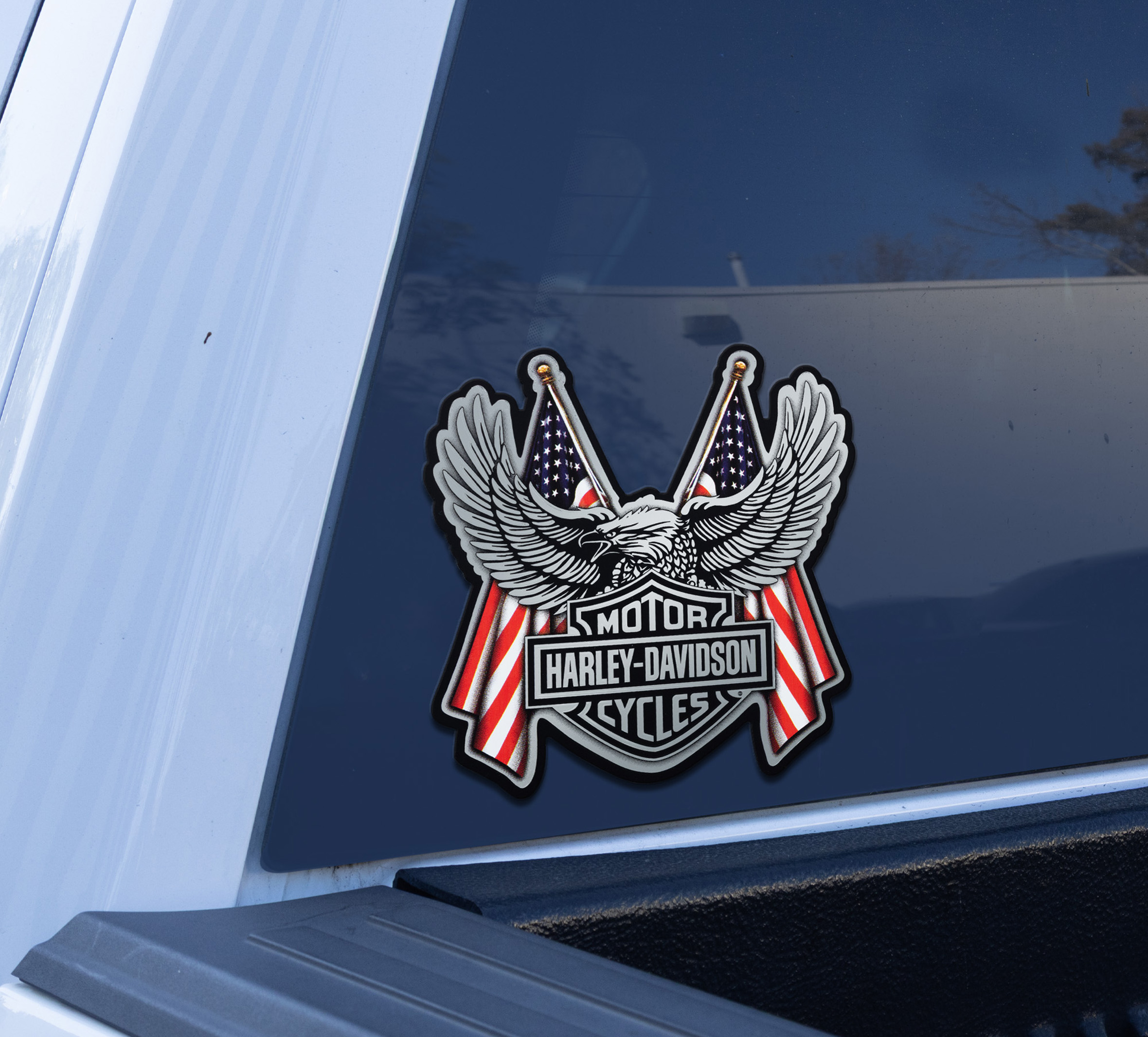 Patriotic 4-Piece Decal Assortment