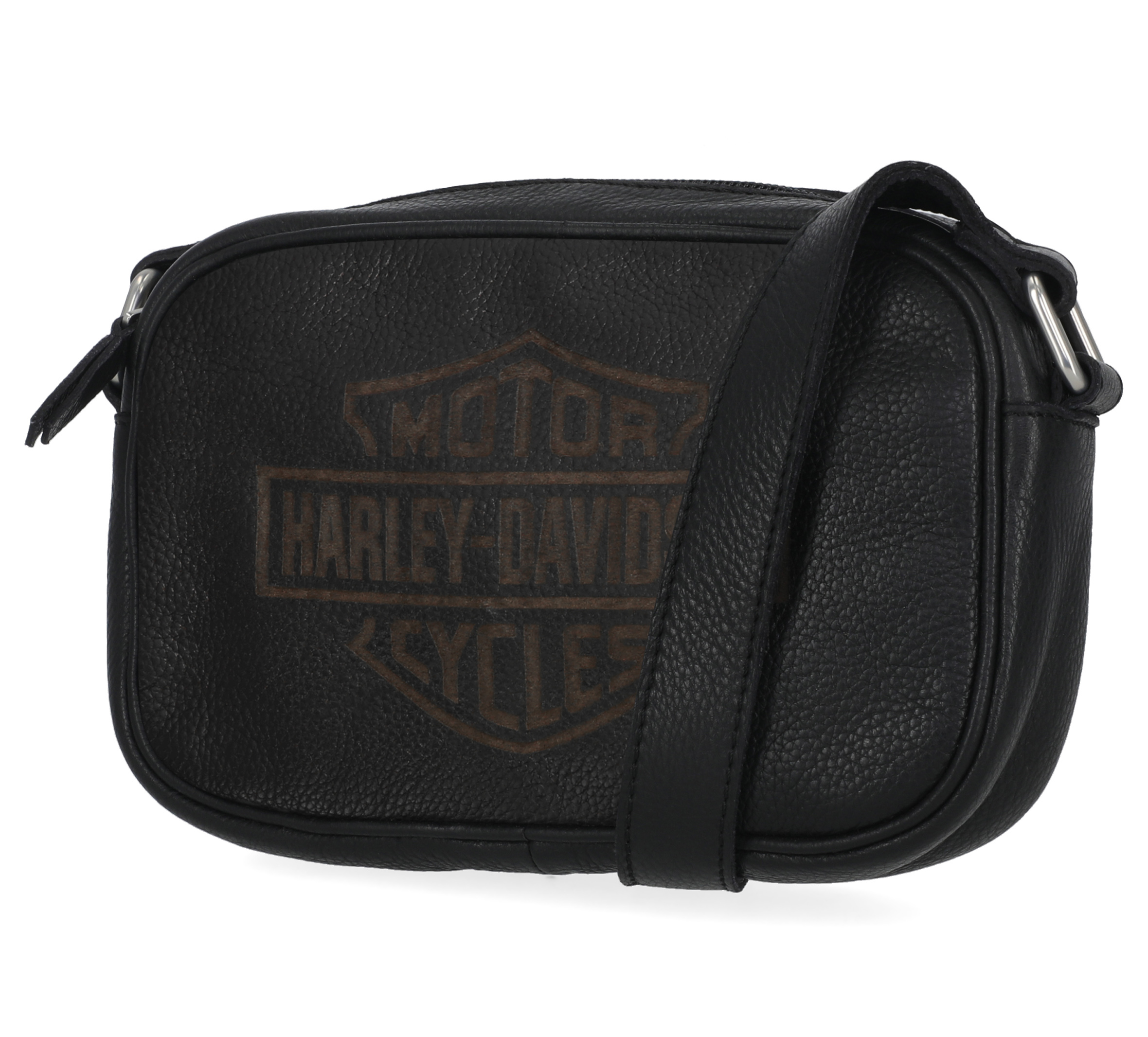 Traditional Bar & Shield Crossbody Bag