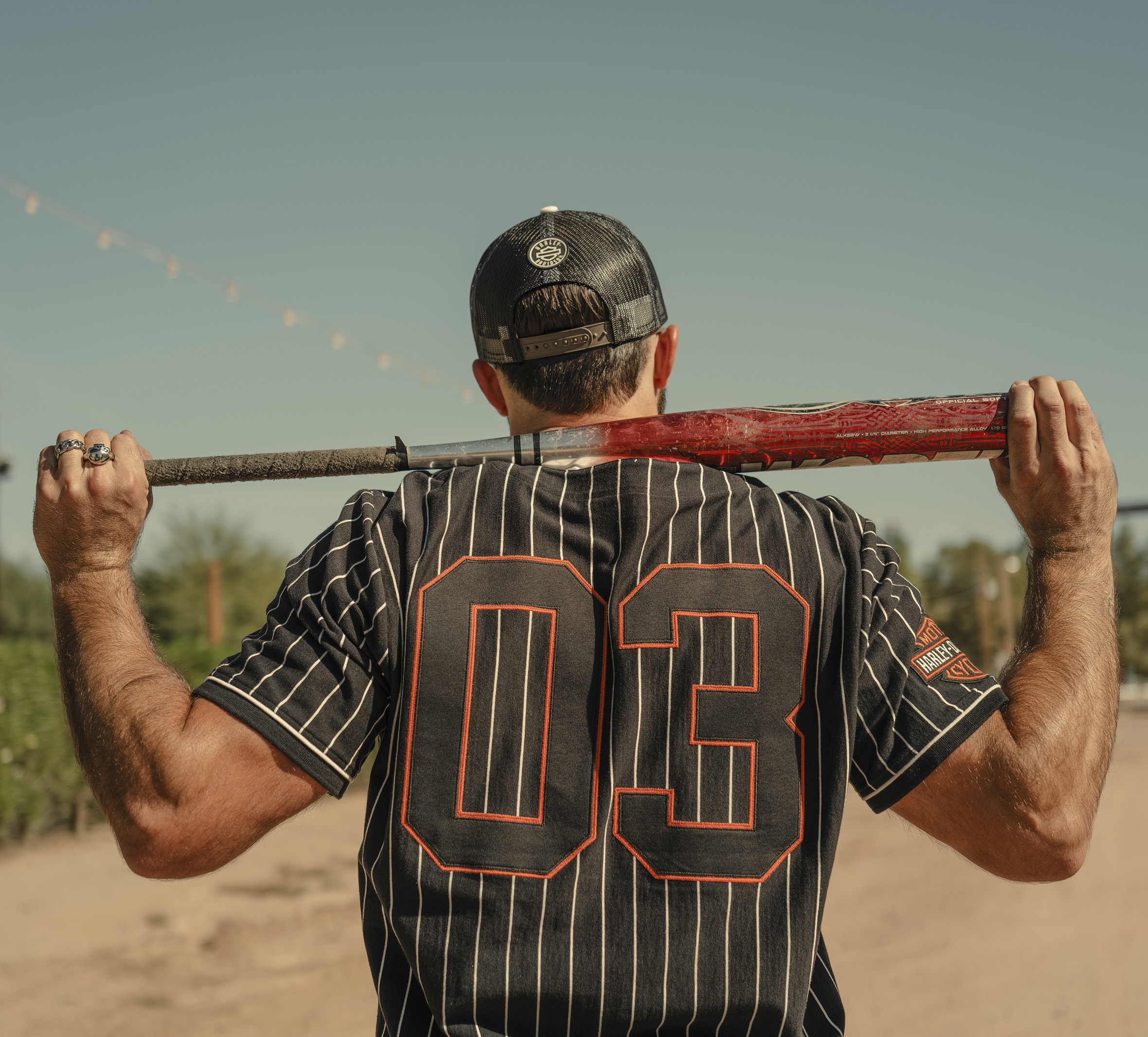 Men's H-D Essential '03 Baseball Jersey
