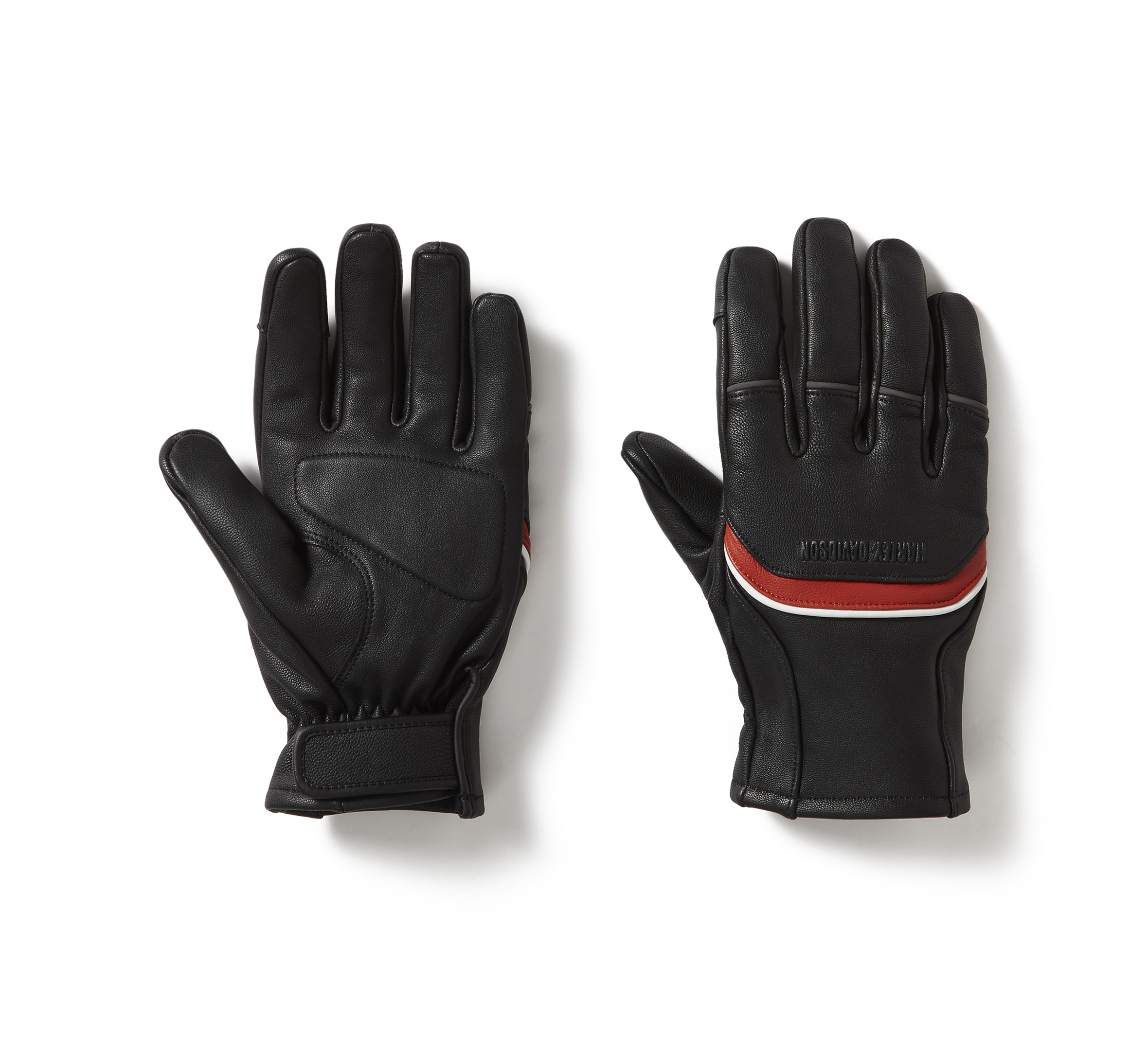 Men's H-D® Trenton Leather Riding Gloves