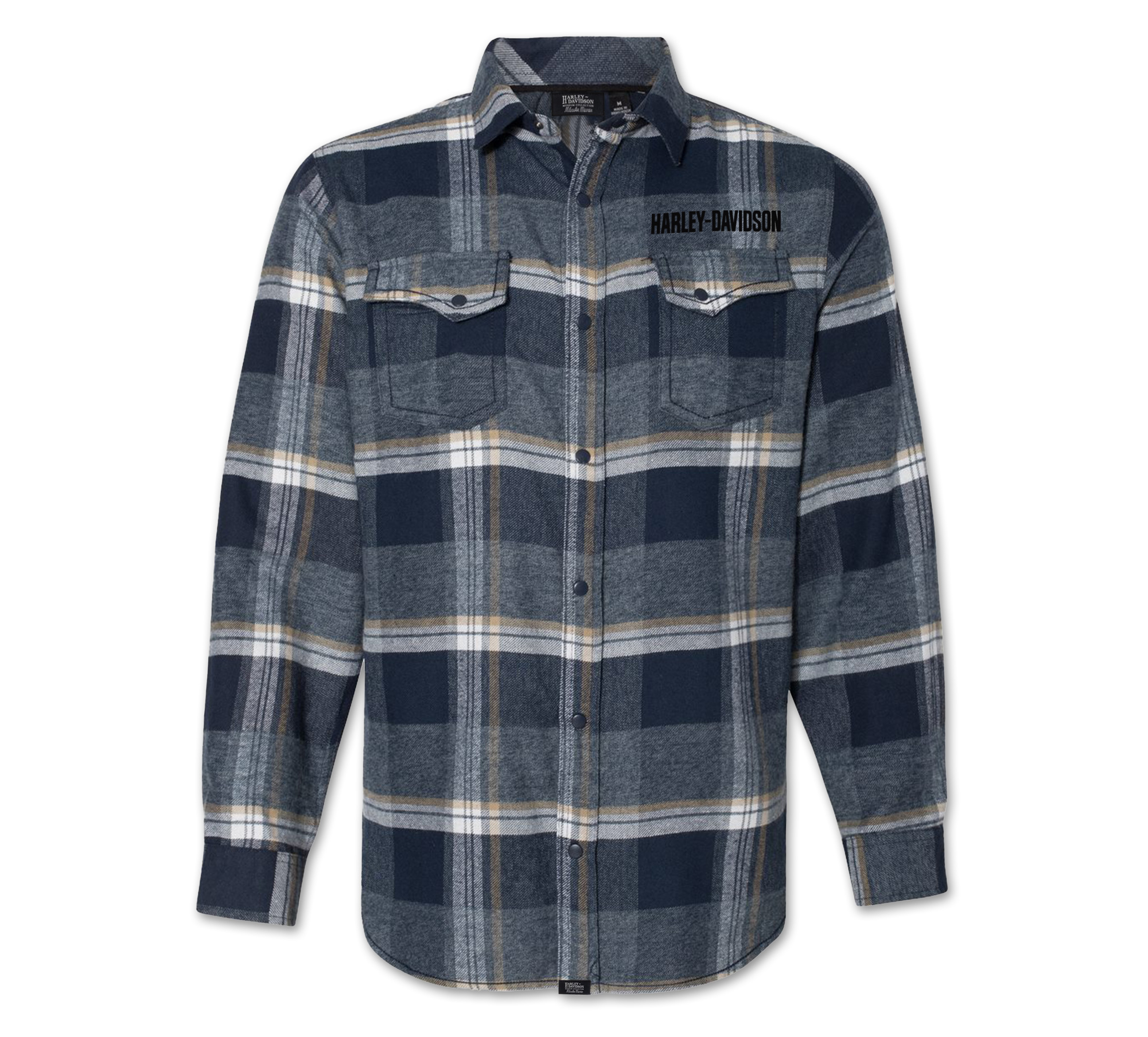 Men's Trademark Bar & Shield Plaid Button Up
