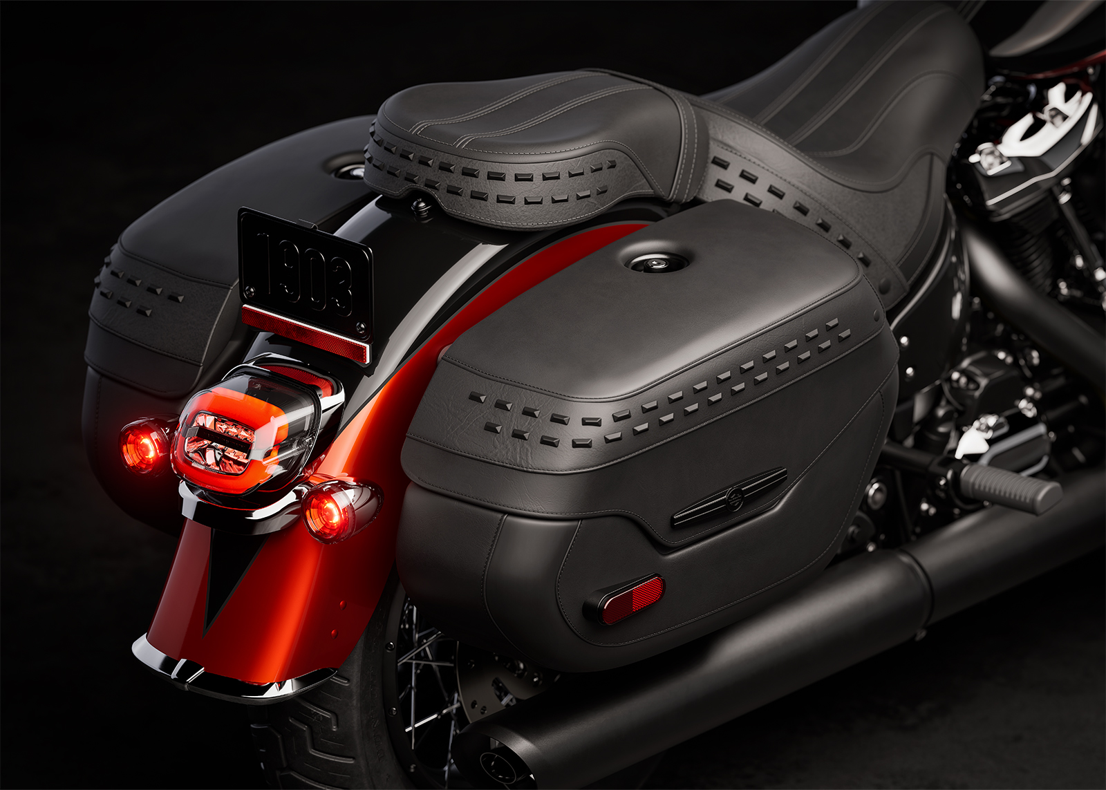 Die Seitenkoffer der 2025er Heritage Classic