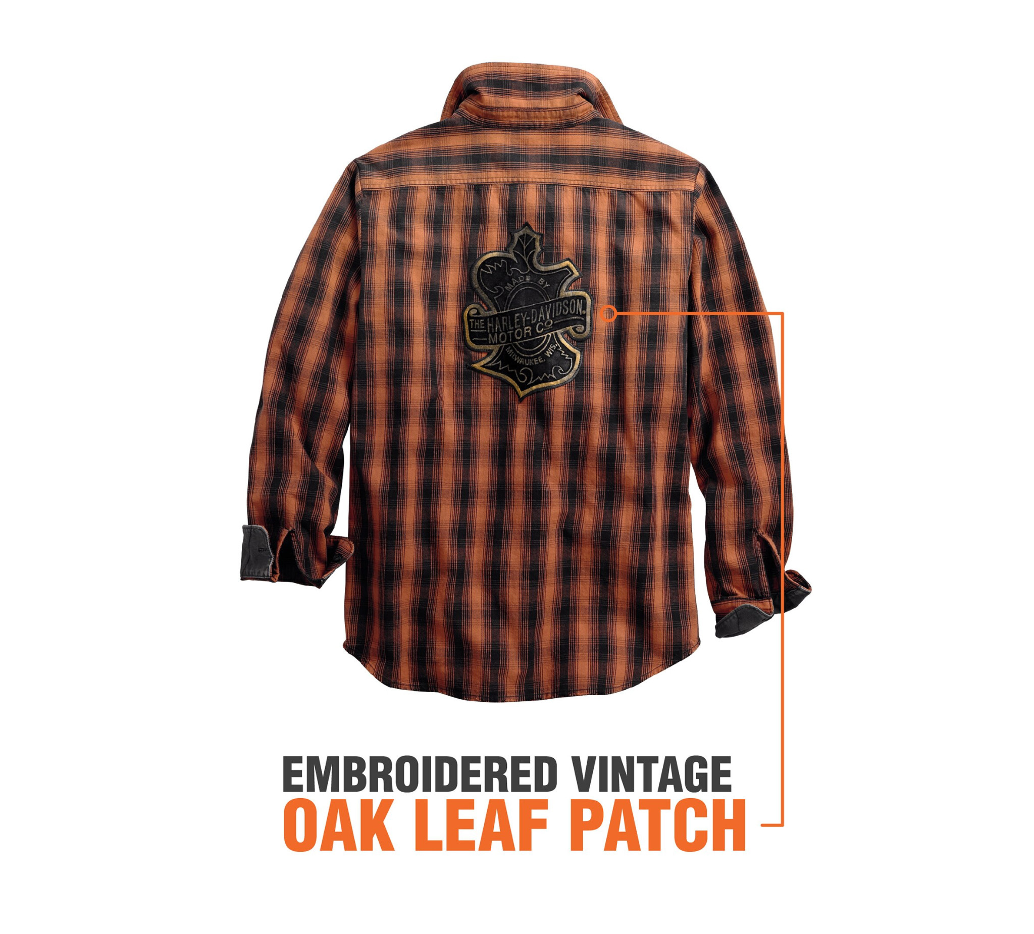 Men's Oak Leaf Plaid Shirt