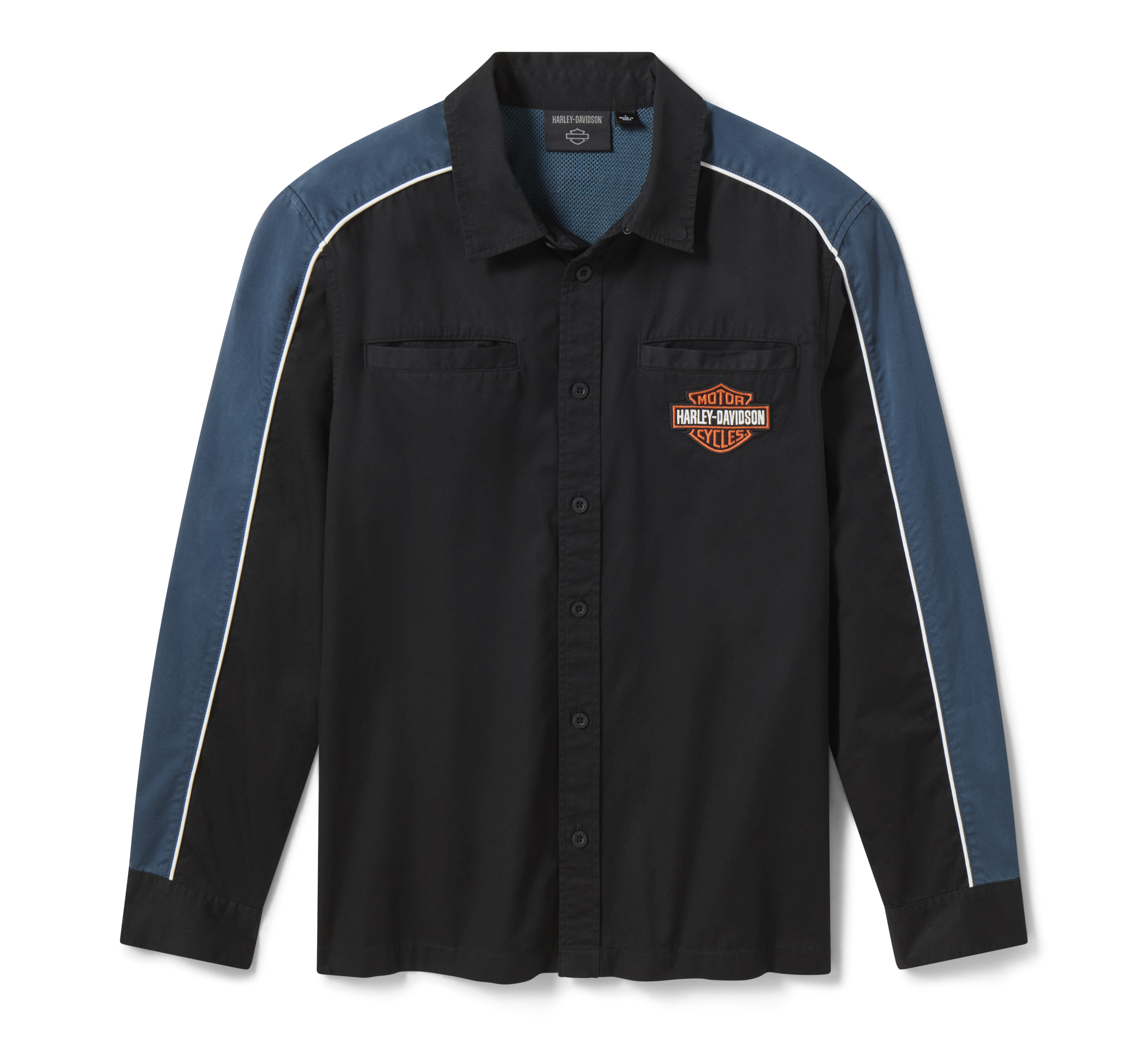 Men's H-D Essential Long Sleeve Mechanics Shirt | Harley-Davidson APAC