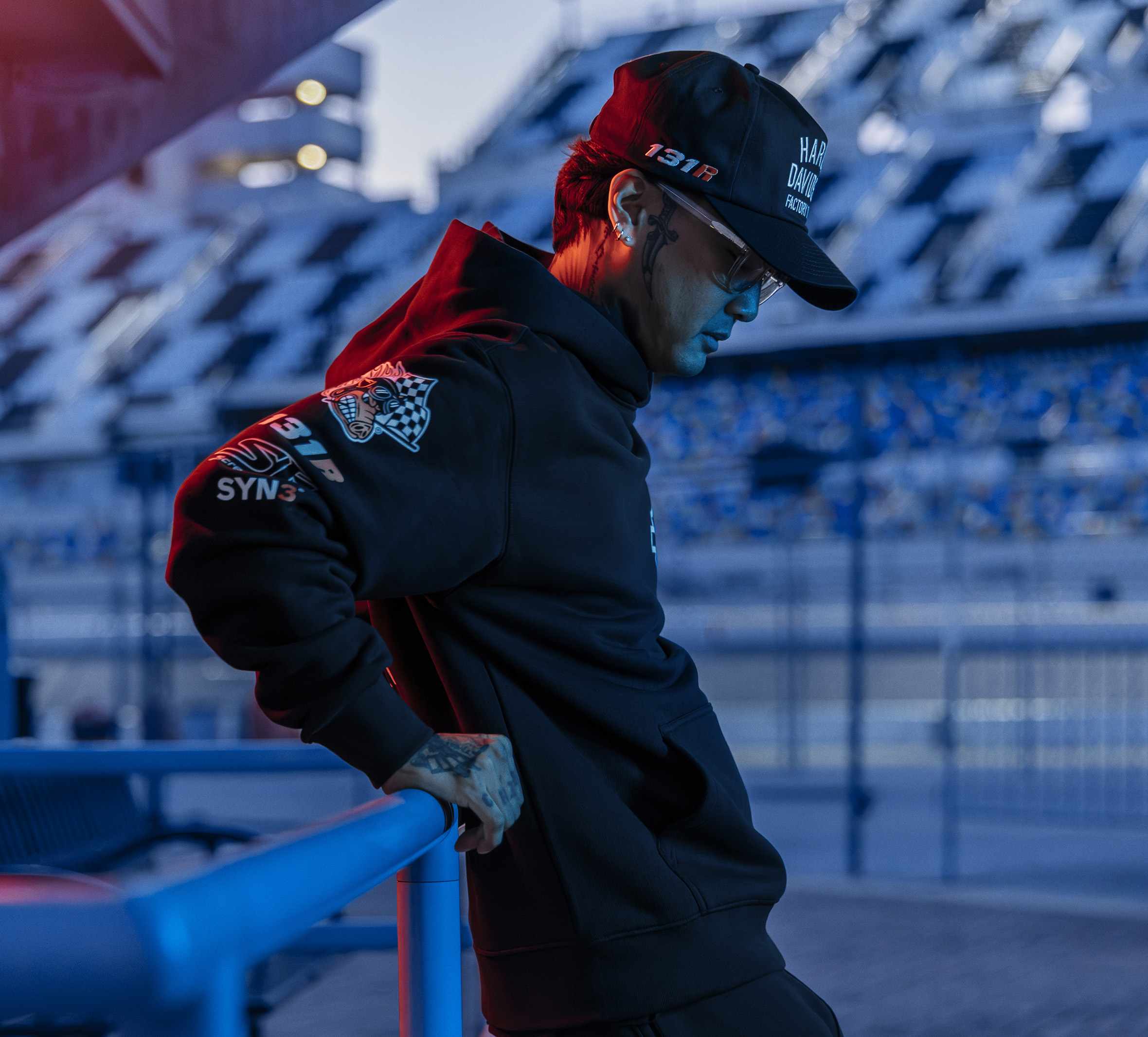 Factory Racing Twill Baseball Cap