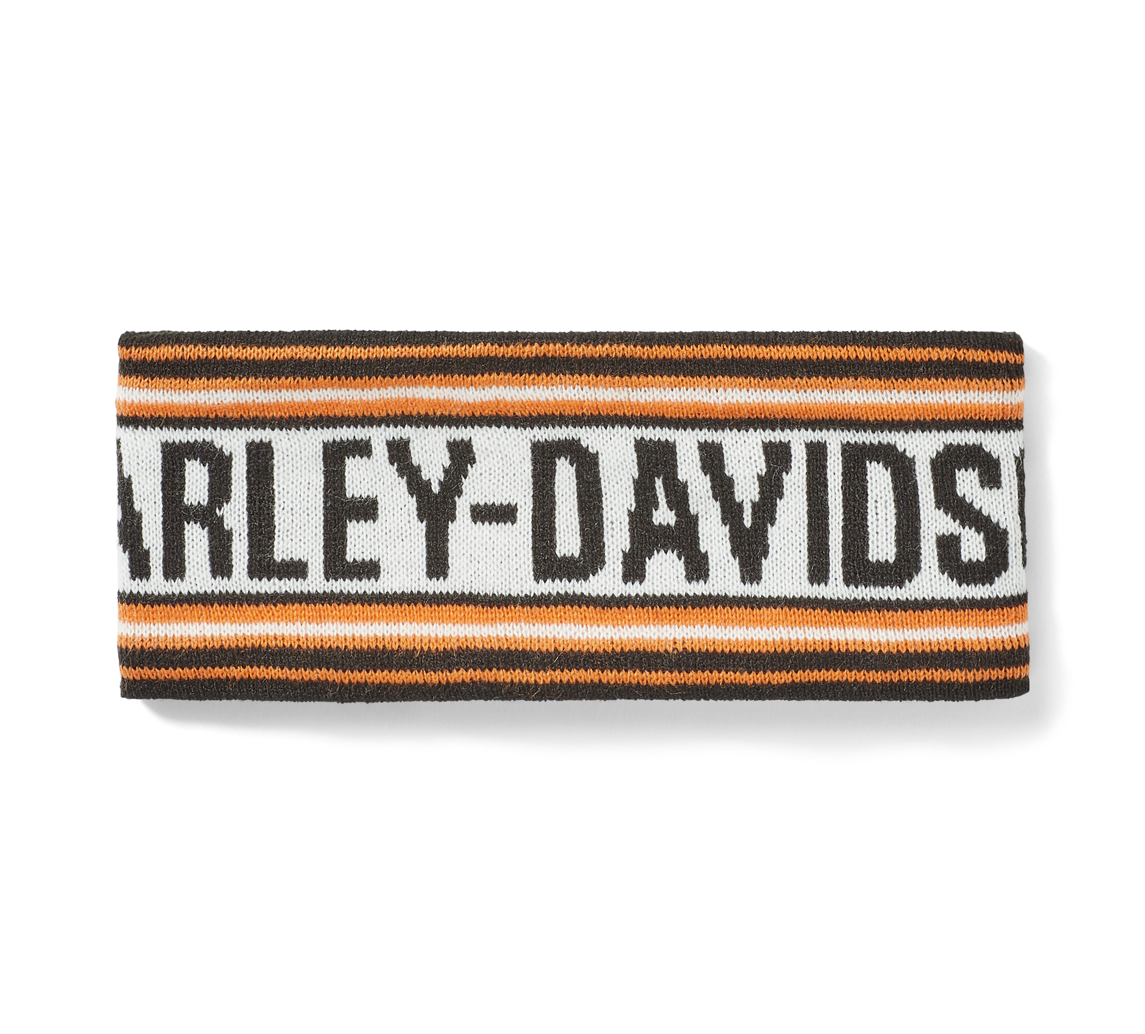 Women's Bar Font Reversible Earwarmer