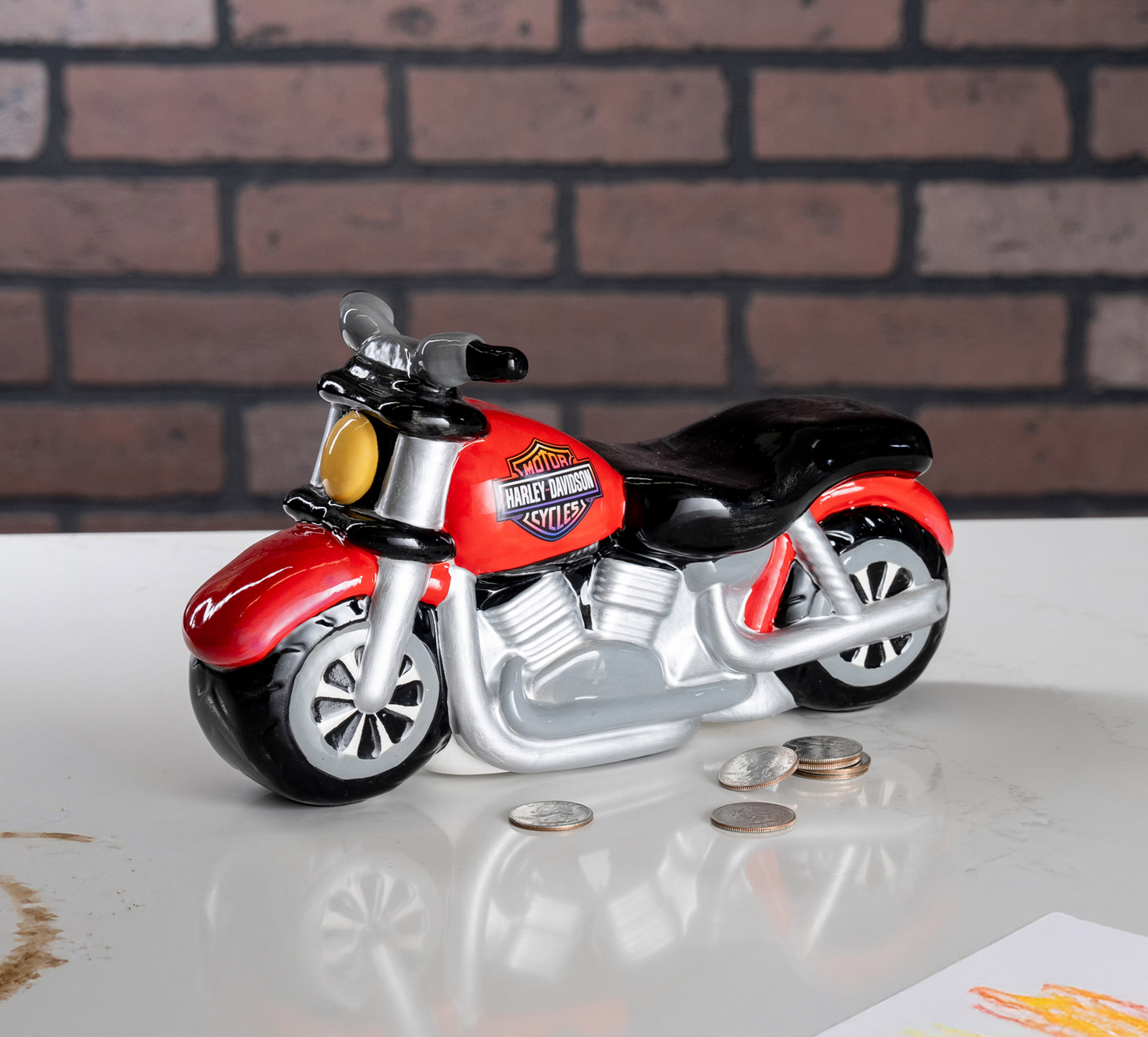 Kids Motorcycle Bank