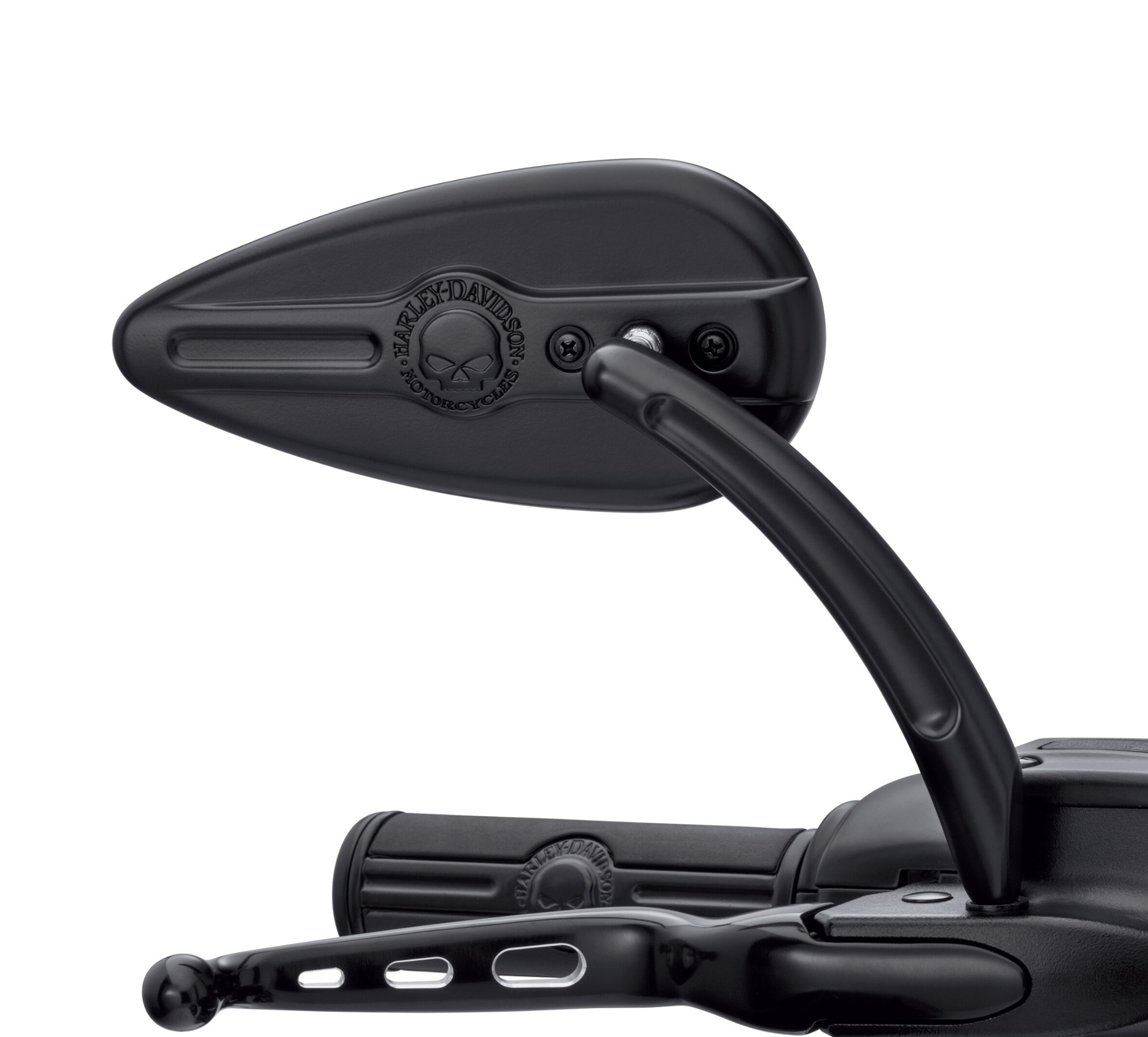 Willie G Skull Teardrop Mirrors