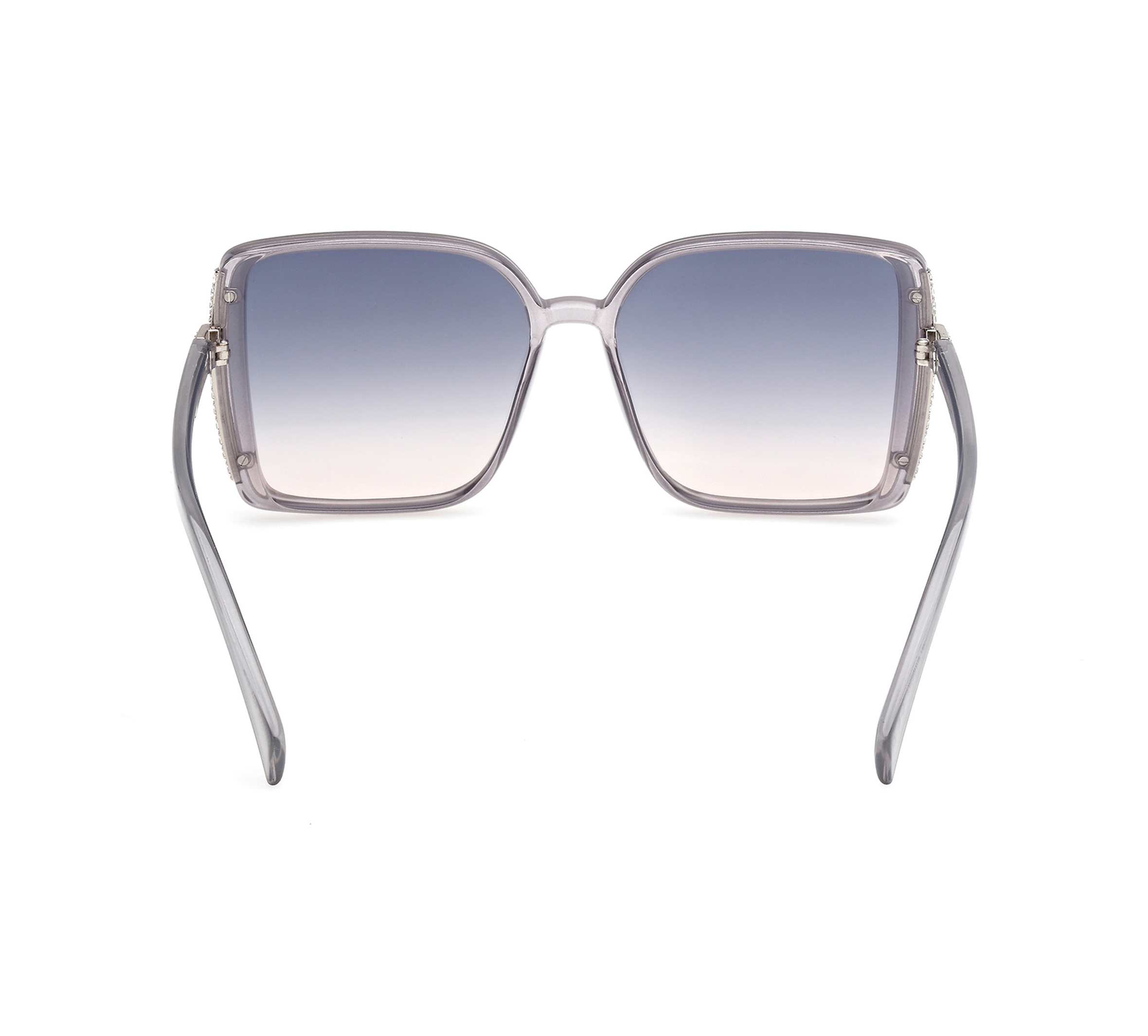 Oversized square glam sunglasses