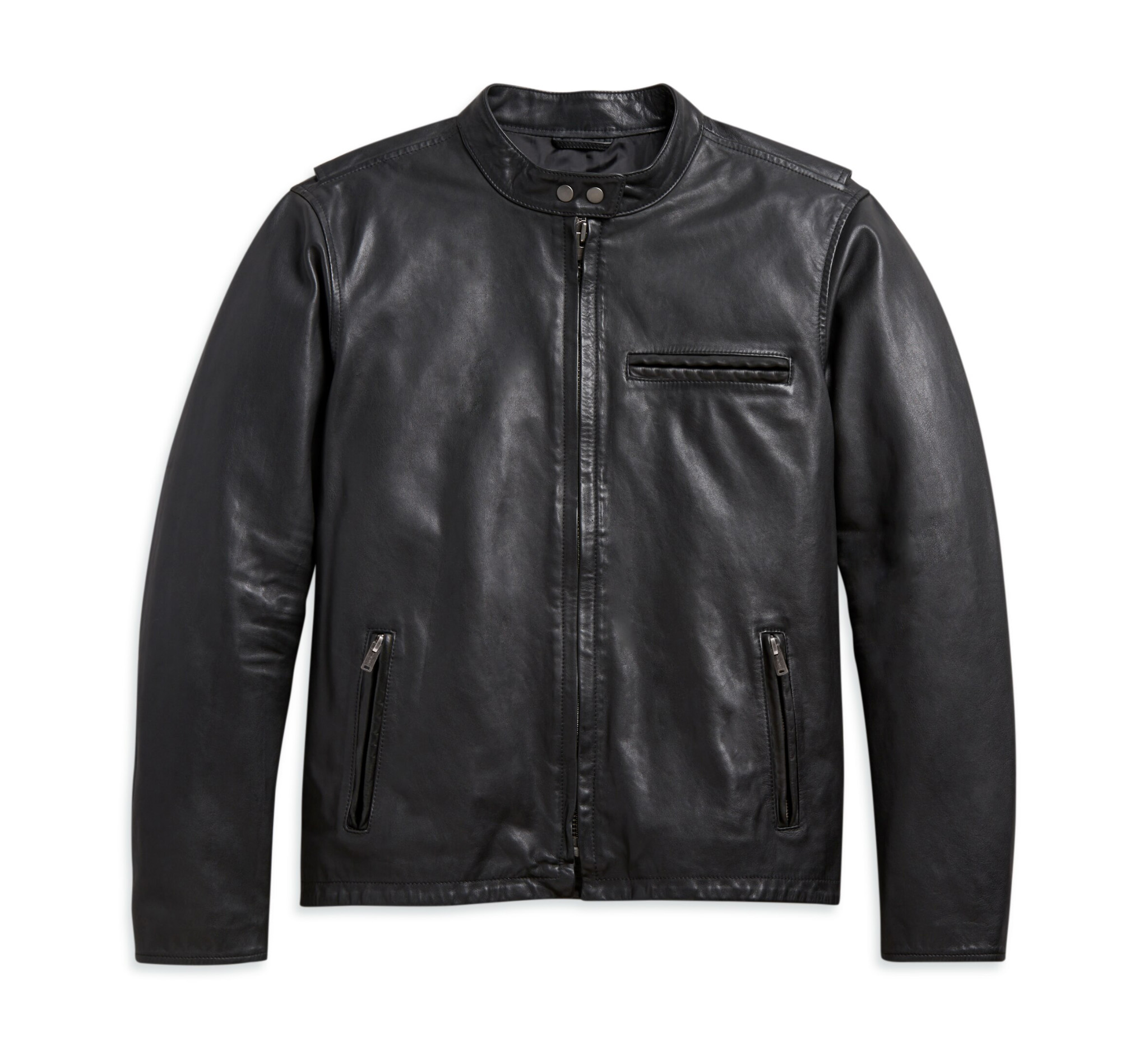 Men's Cafe Racer Leather Jacket