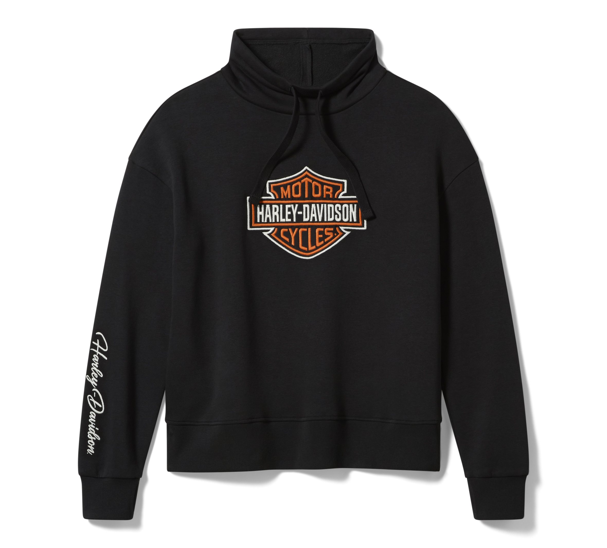 Women's H-D Essential Fleece Funnel Neck | Harley-Davidson USA