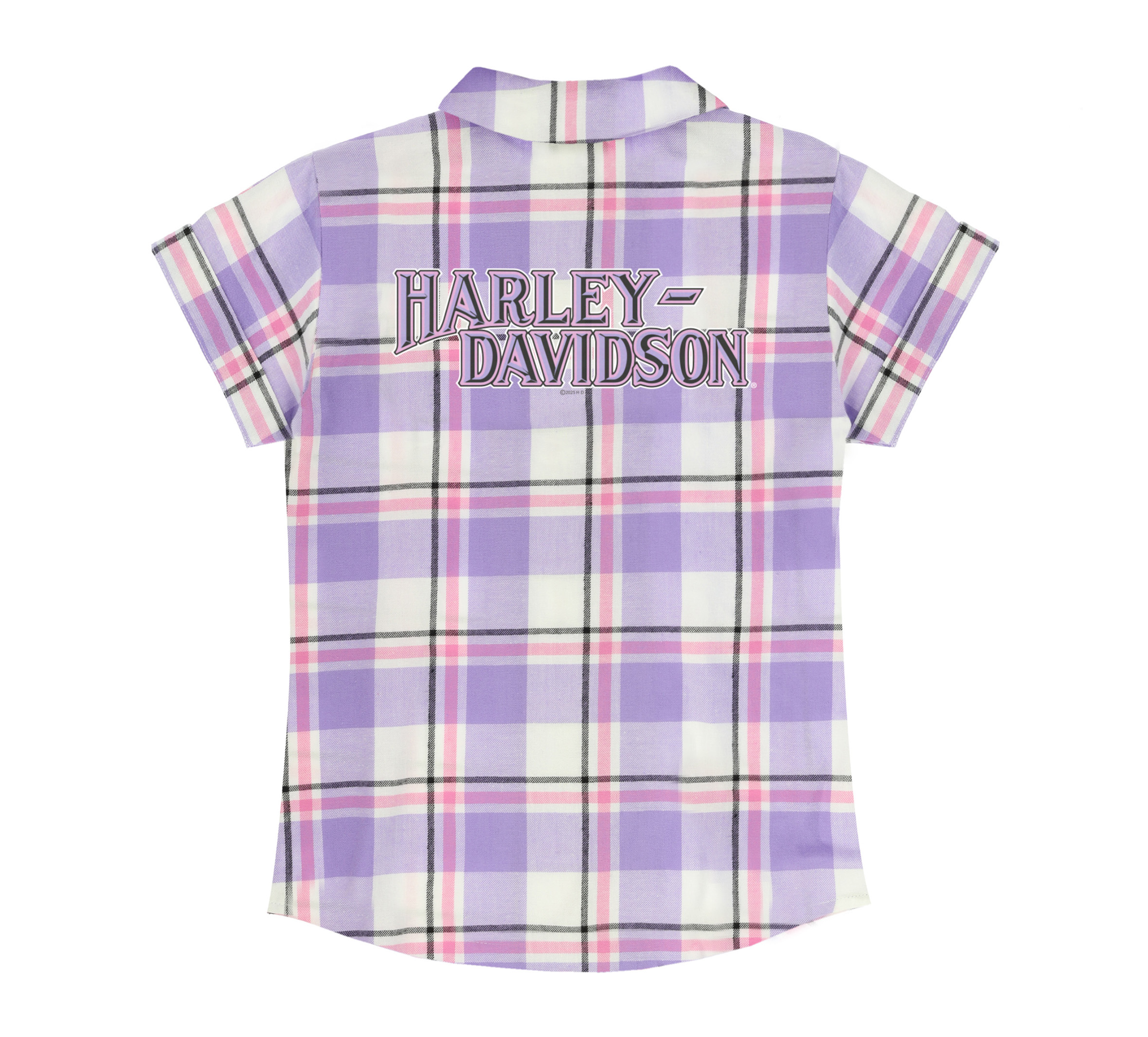 Toddler Girls  Plaid Shirt