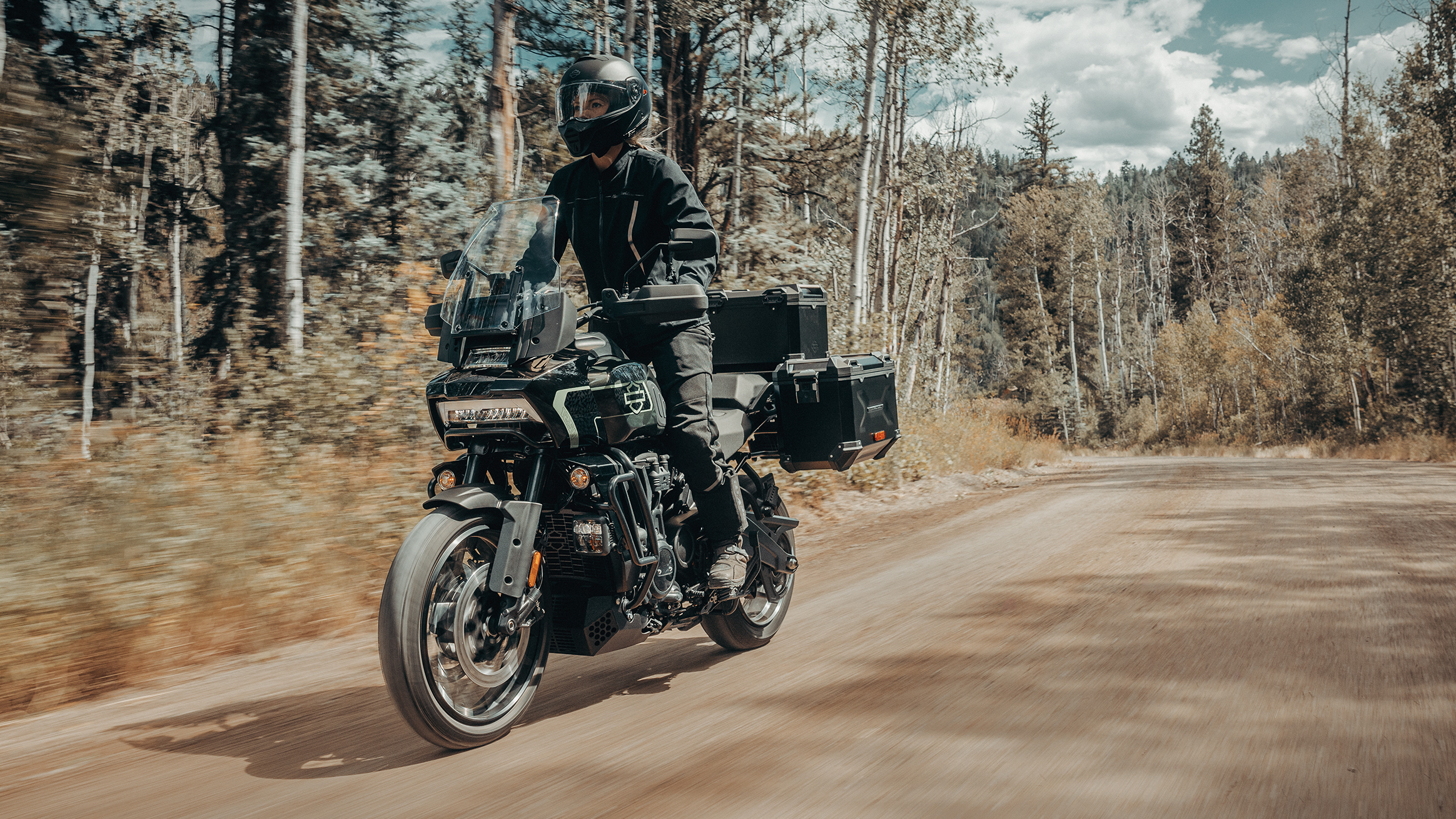 2026 Pan America 1250 Limited Riding Shot