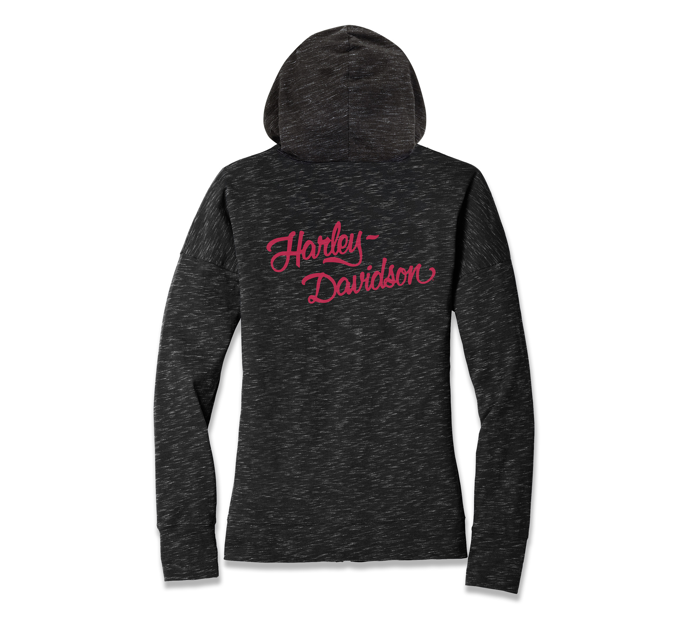 Women's H-D Script Lightweight Full Zip Hoodie