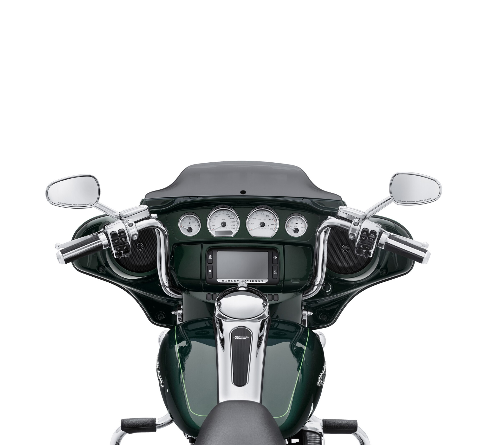 Chrome Batwing Mini-Ape Handlebar