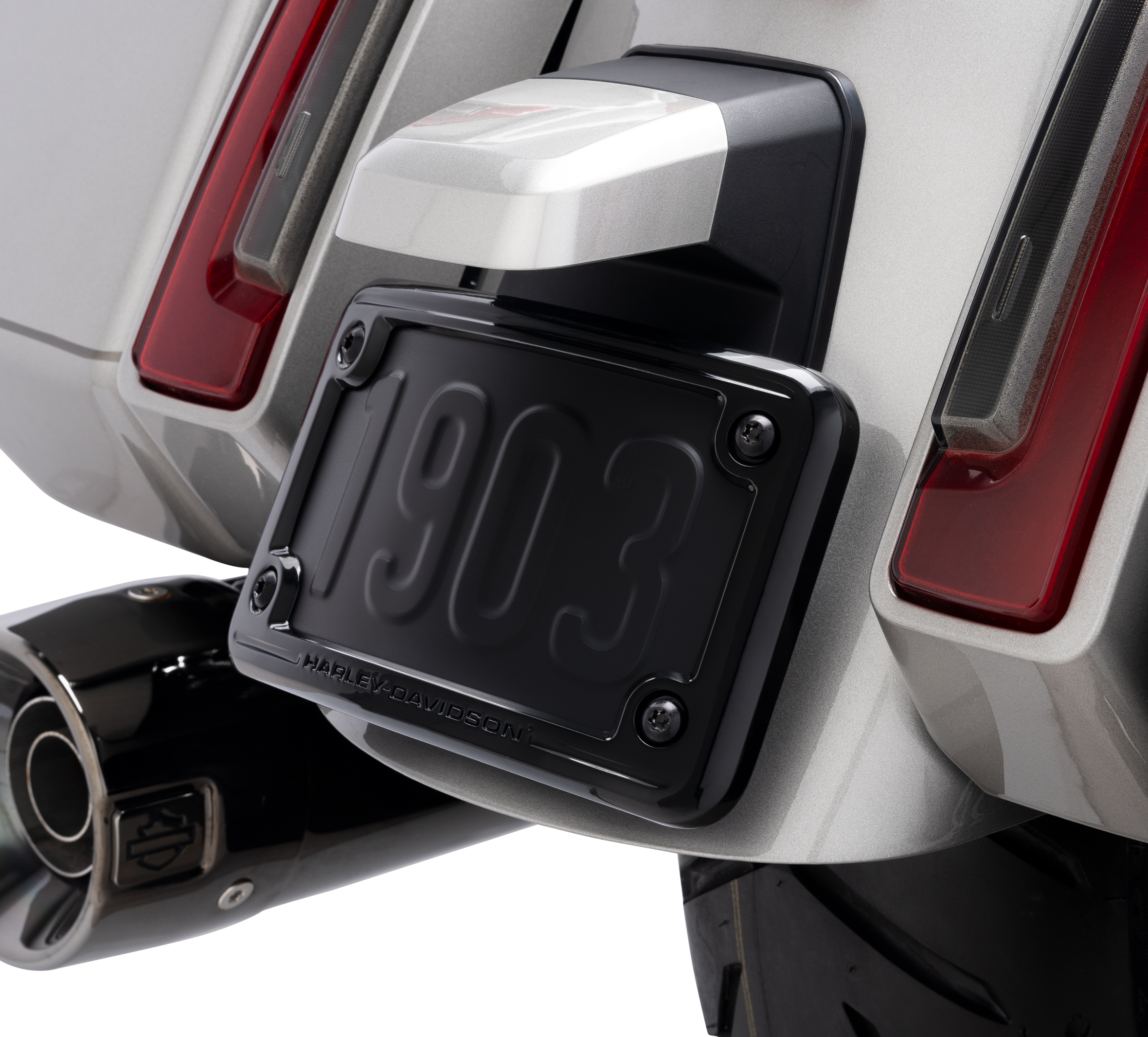 Curved License Plate Frame