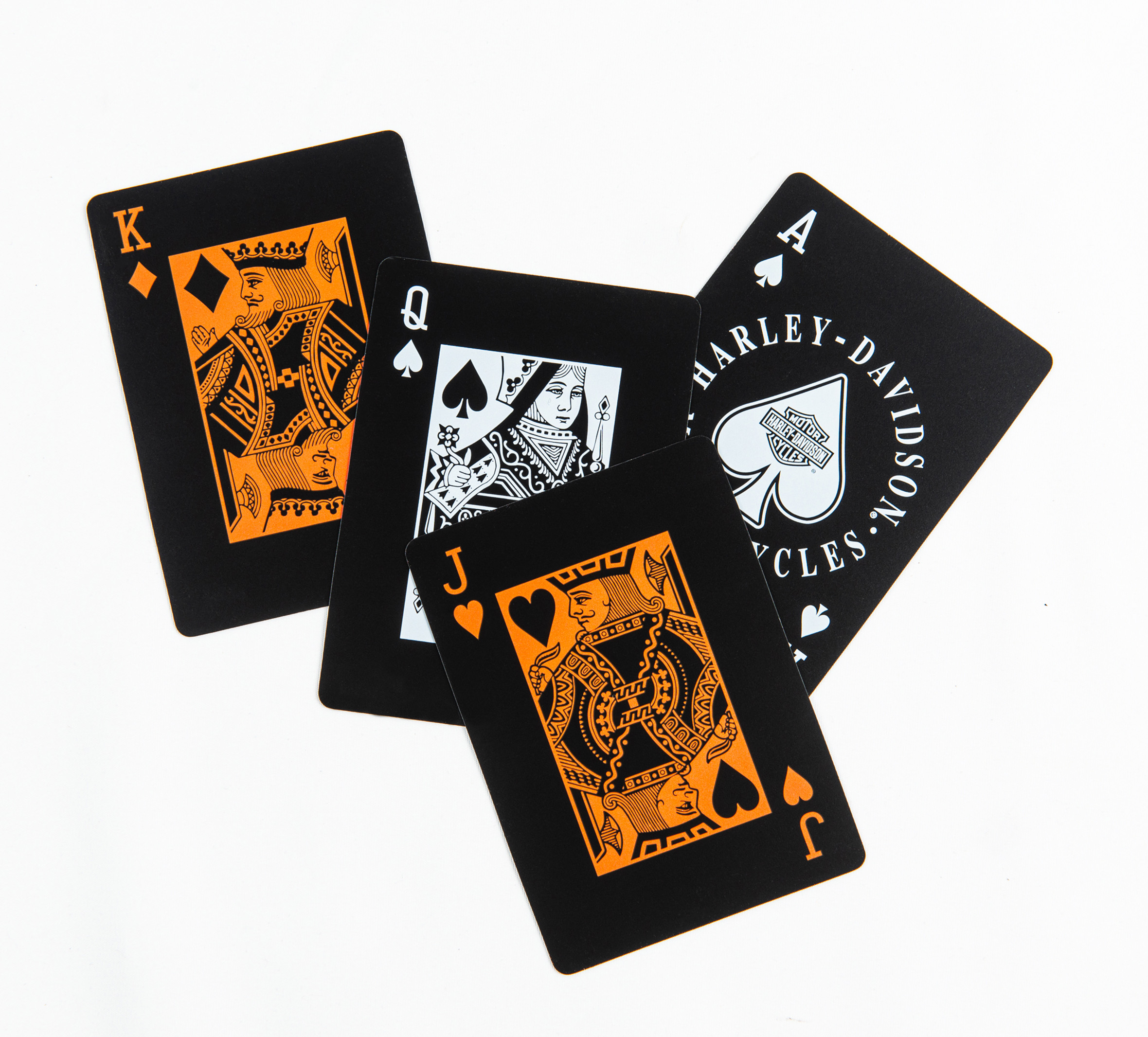 H-D Bar & Shield Plastic Playing Cards