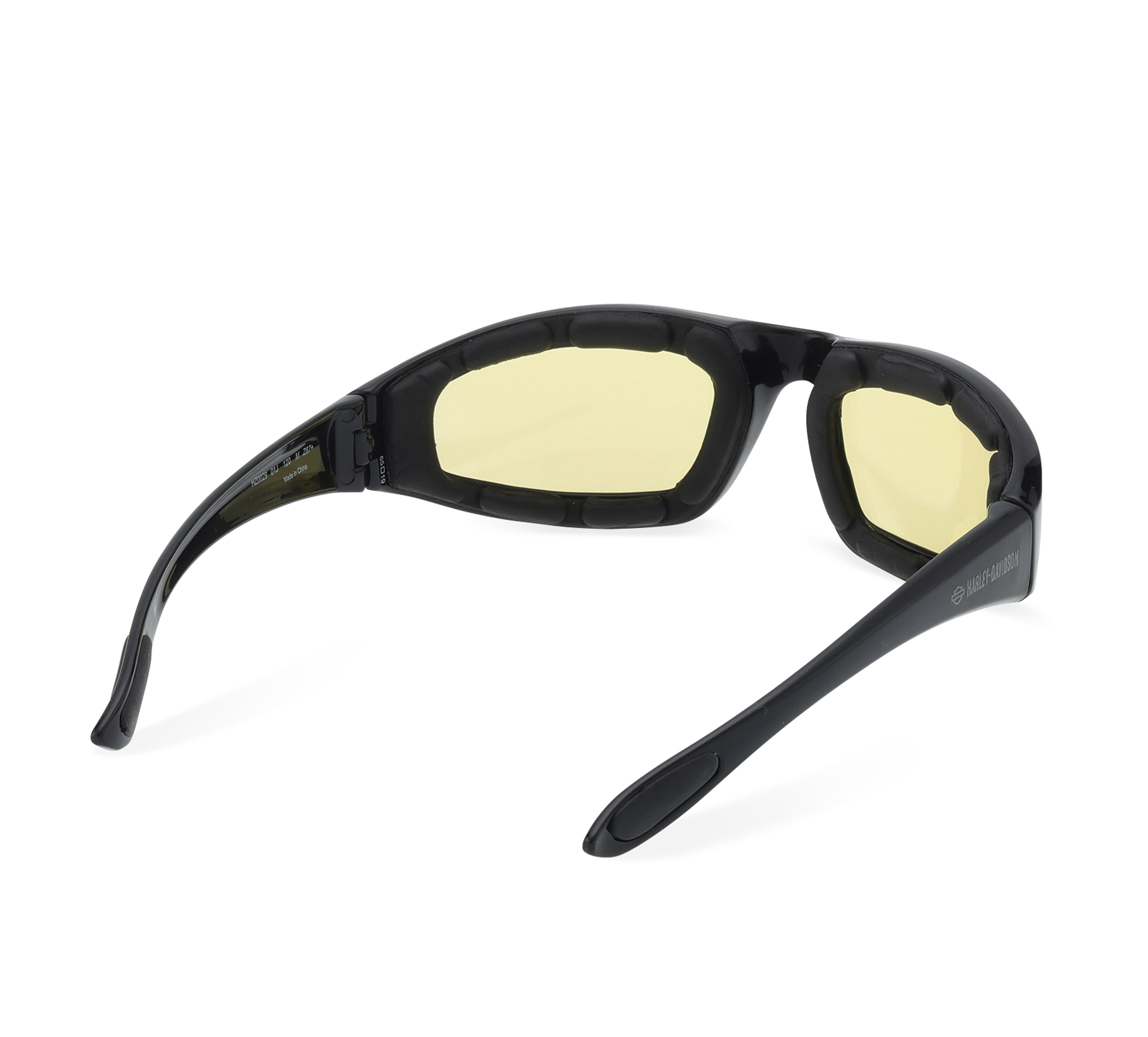Checker Oval Motorcycle Riding Wrap Sunglasses