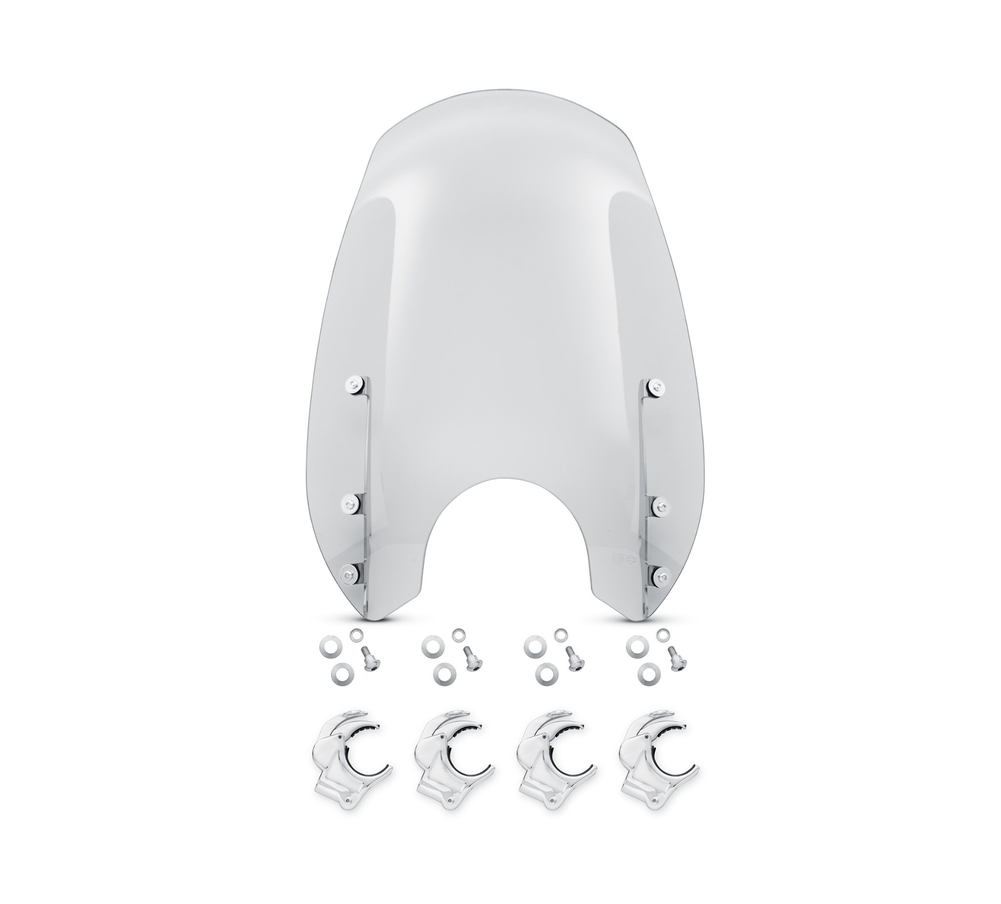 Wind Splitter Quick-Release 19 in. Super Sport Windshield