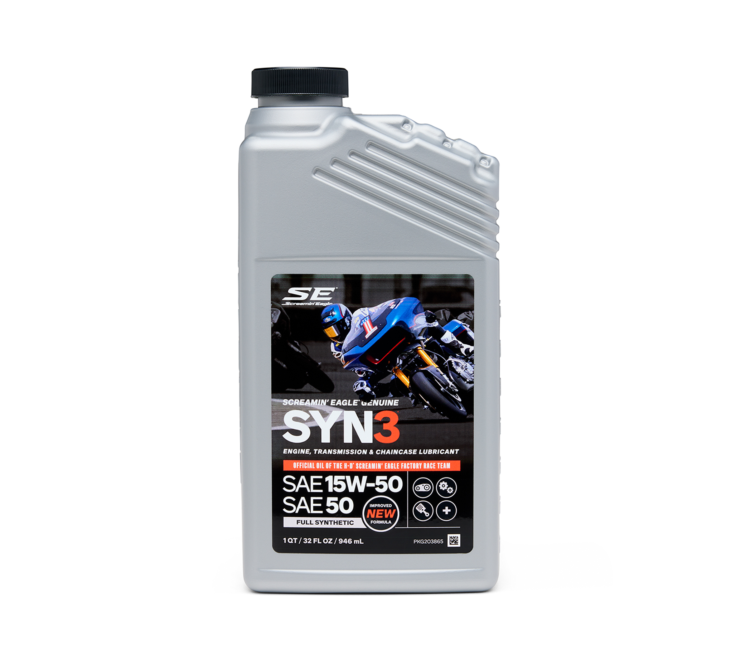Screamin' Eagle Genuine SYN3 Full Synthetic Lubricant - SAE 15W50 / SAE 50