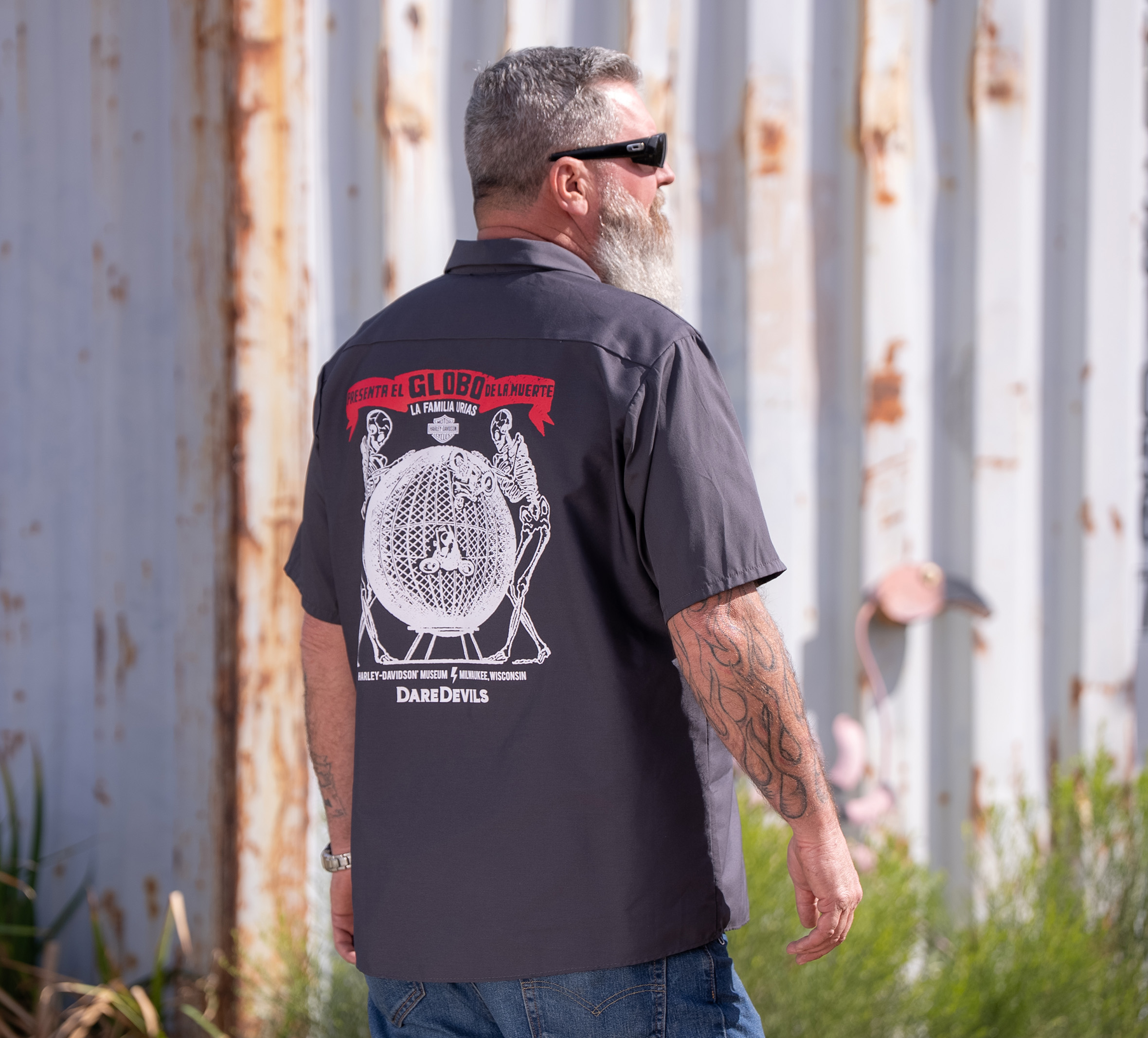 Men's Arch Font Work Shirt | Harley-Davidson USA