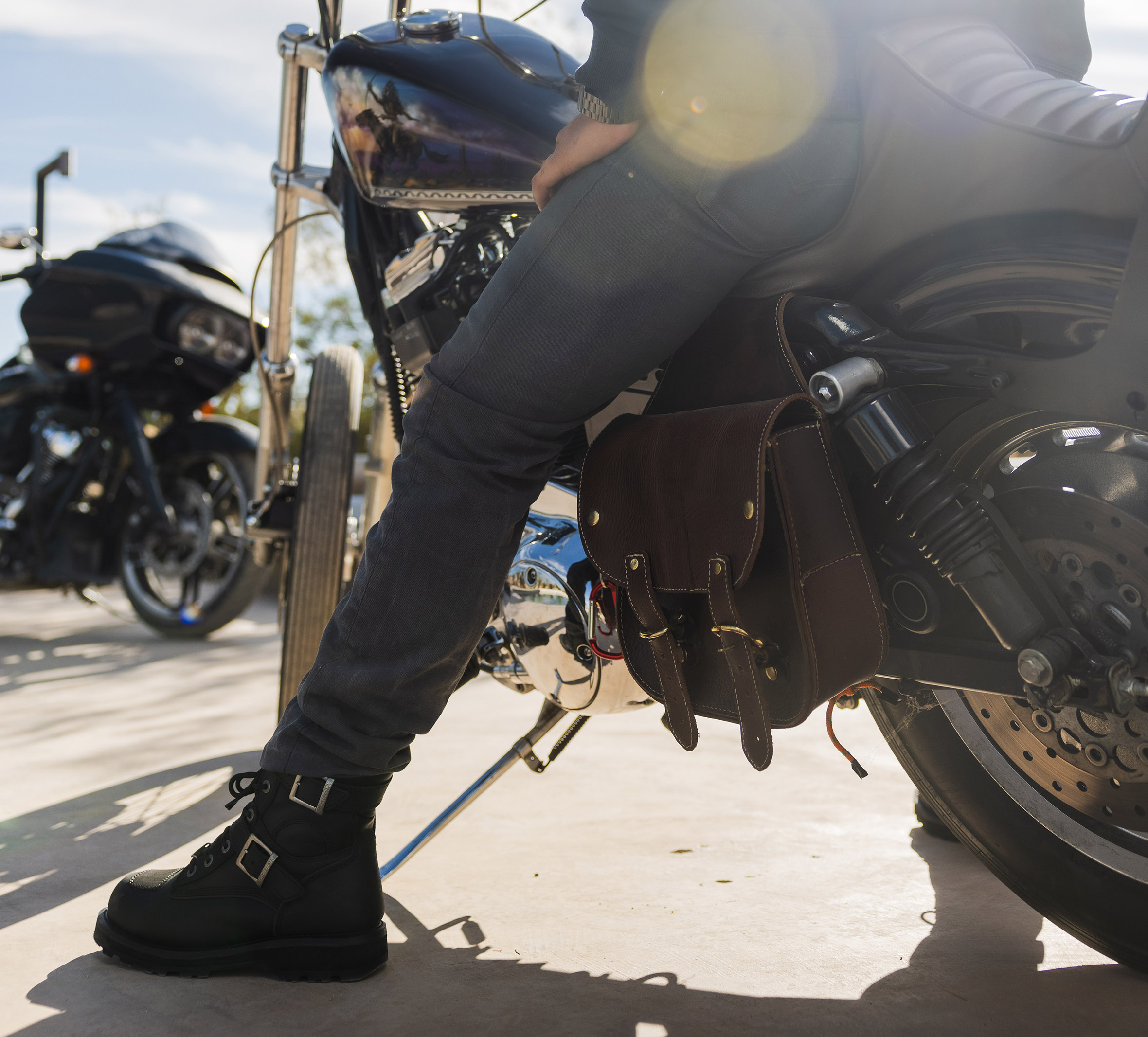 MEN'S BROCKWOOD RIDE DBL BUCKLE / BLACK