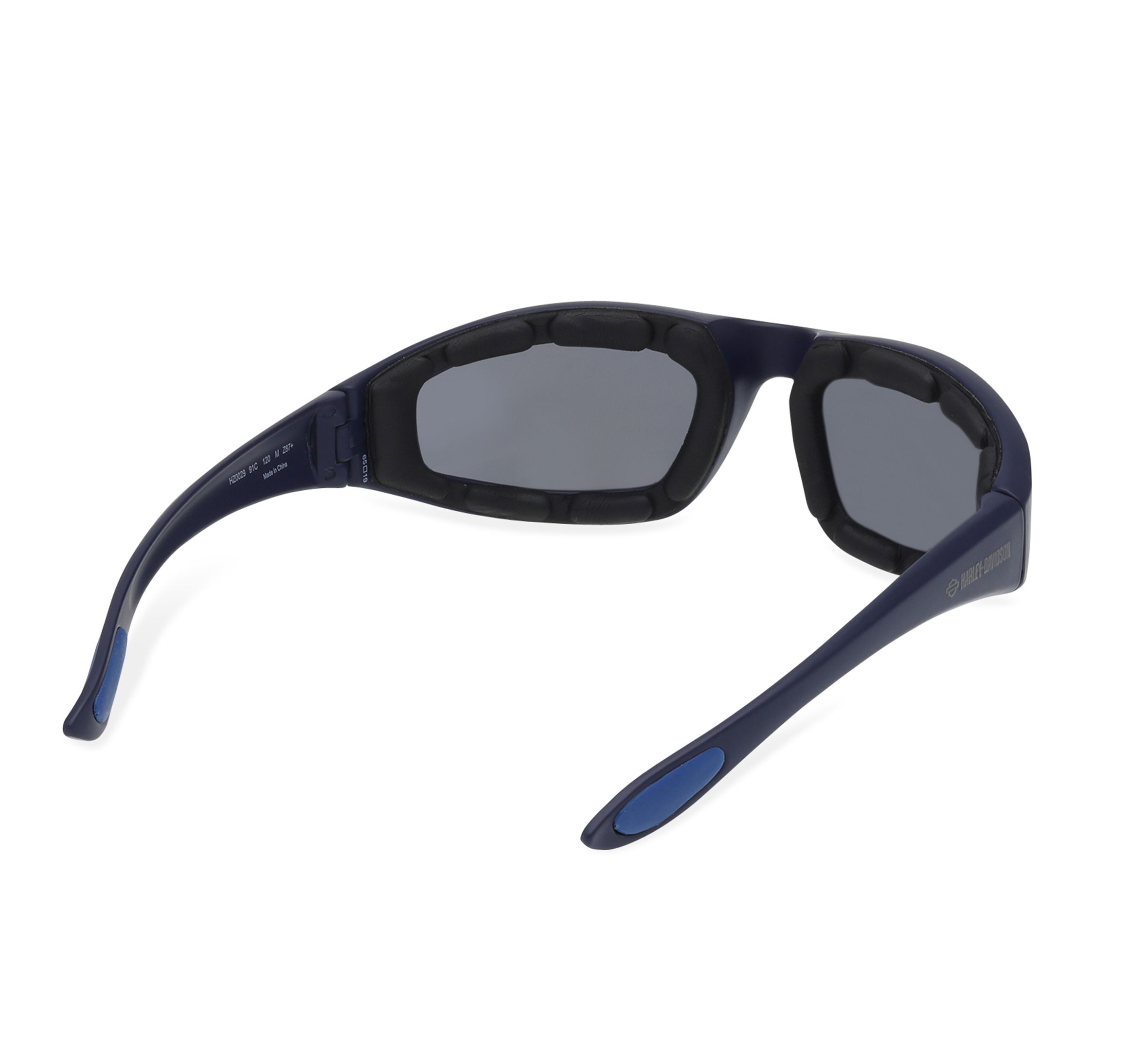 Checker Oval Mototcycle Riding Wrap Sunglasses